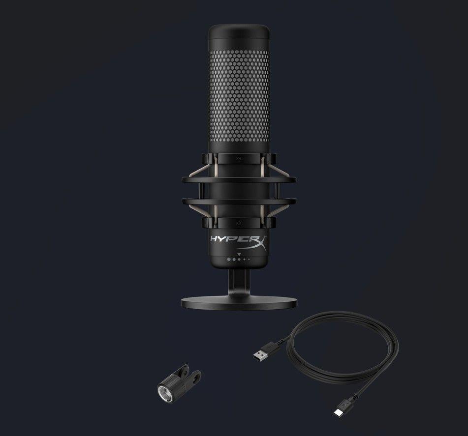 QUADCAST MICROPHONE S BLACK-GRAY-0