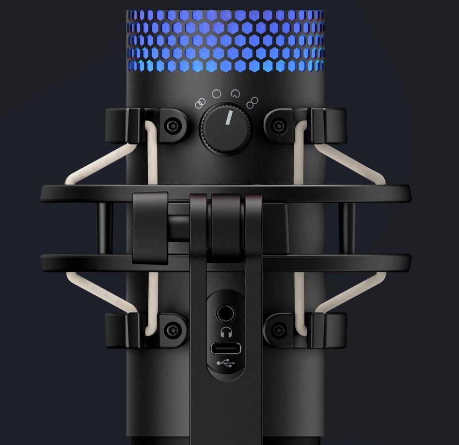 QUADCAST MICROPHONE S BLACK-GRAY-1
