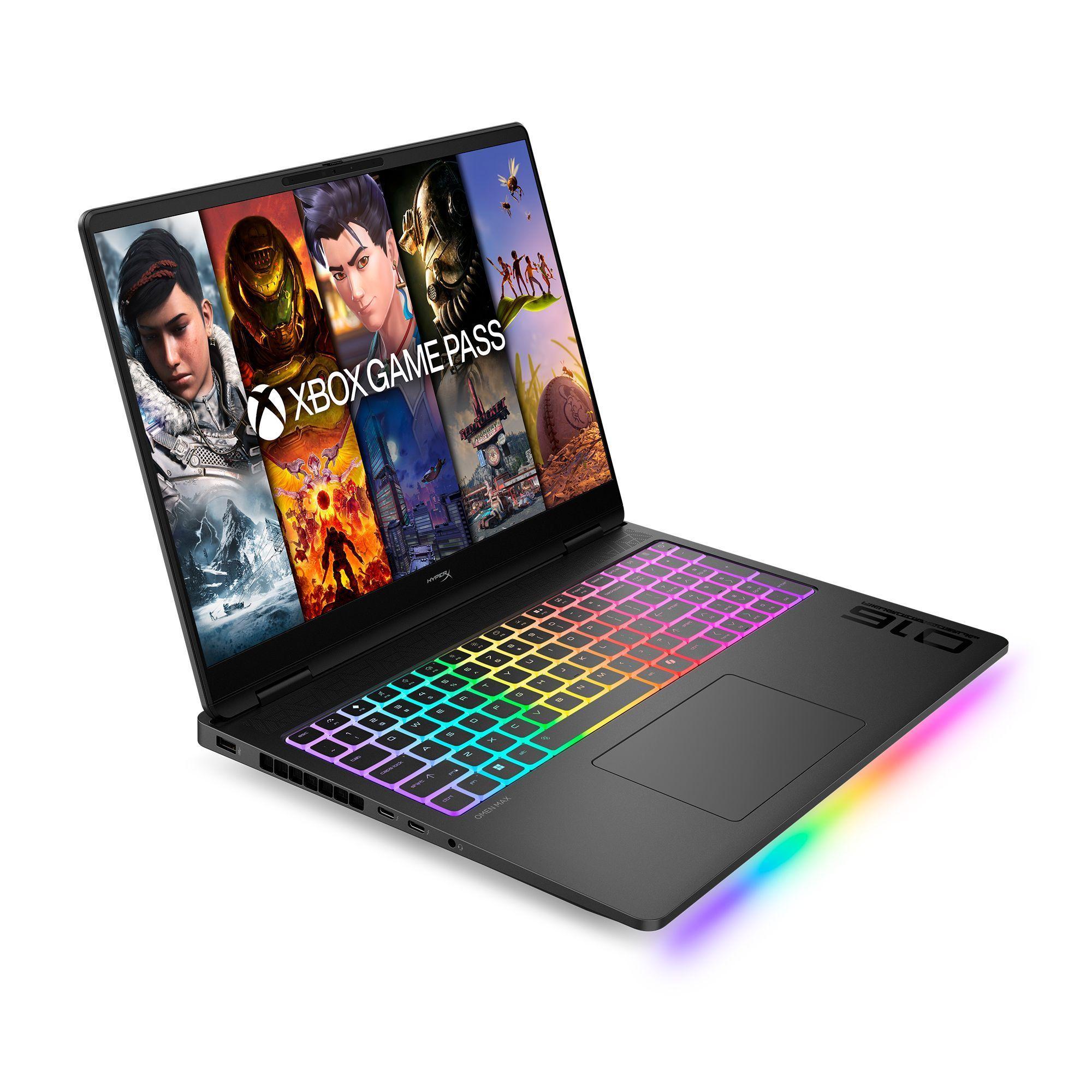 Notebook Gamer OMEN HyperX MAX HP 16-ah1011la Intel Core Ultra 9 32GB RAM RTX 5090 1TB SSD 16" 2.5K -3