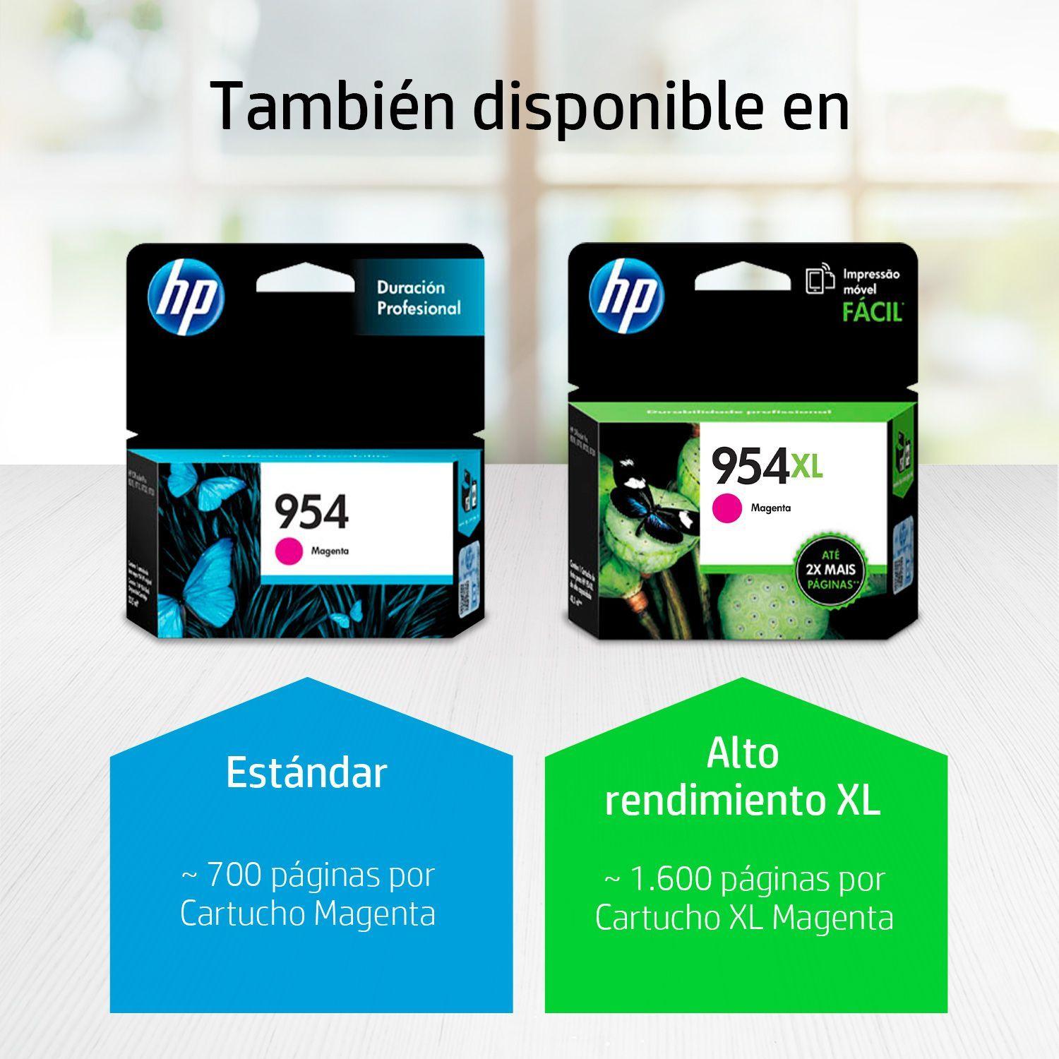 Cartucho de tinta HP 954 Magenta Original -2