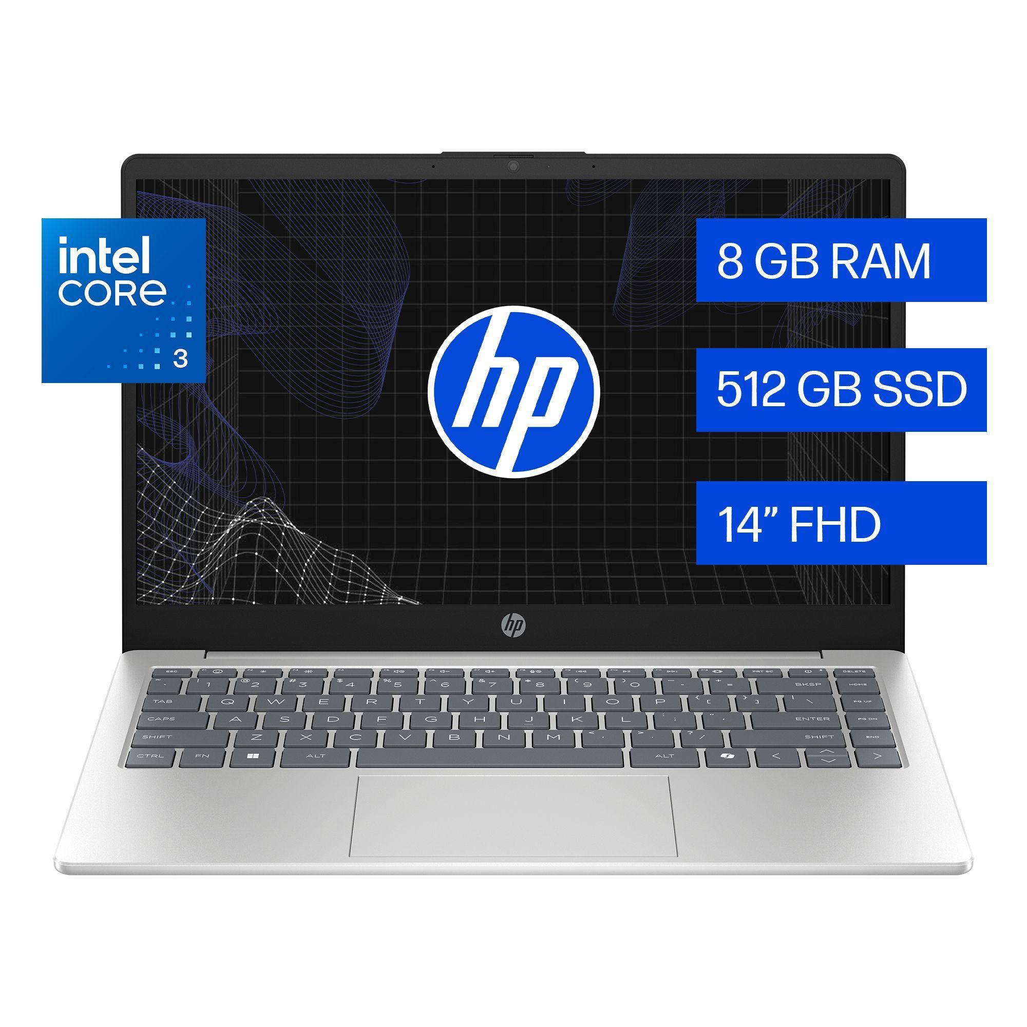 Notebook HP 14-ep1330la Intel Core 3 8GB 512GB SSD 14" FHD Windows 11 Home-0