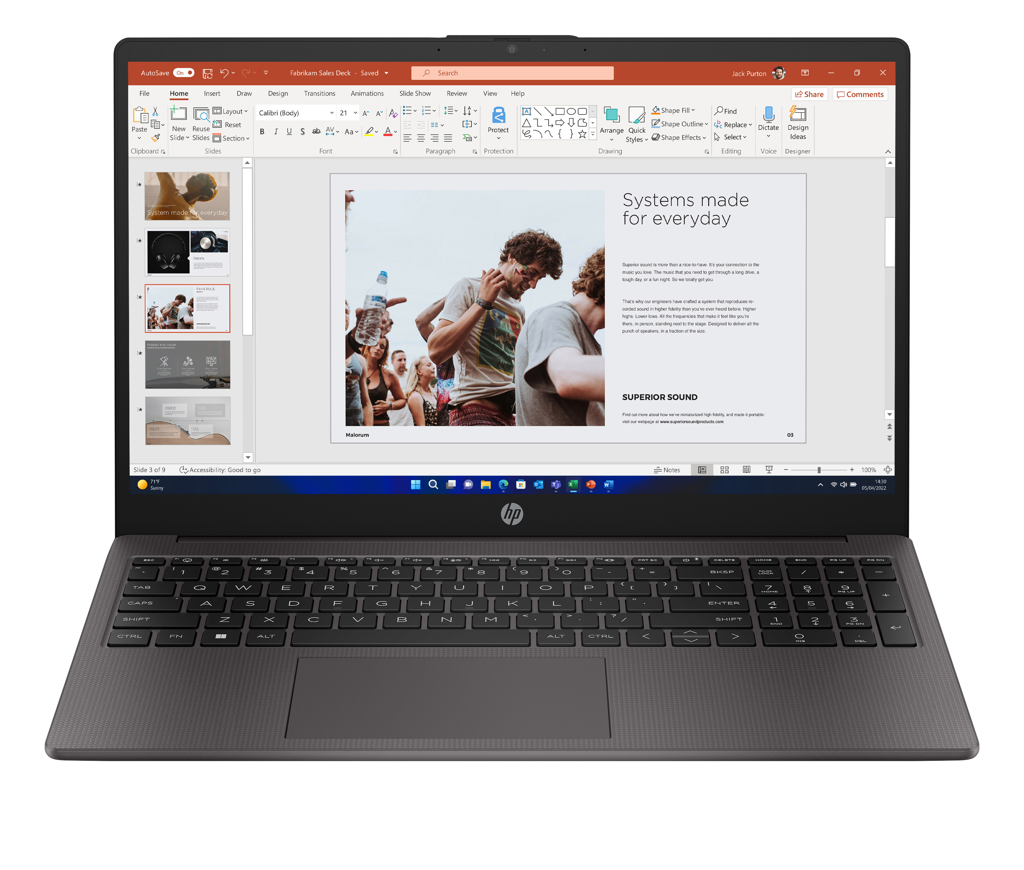 Notebook HP 250 G10 Intel Core i3 8GB Ram 512GB Ssd Windows 11 Home-5