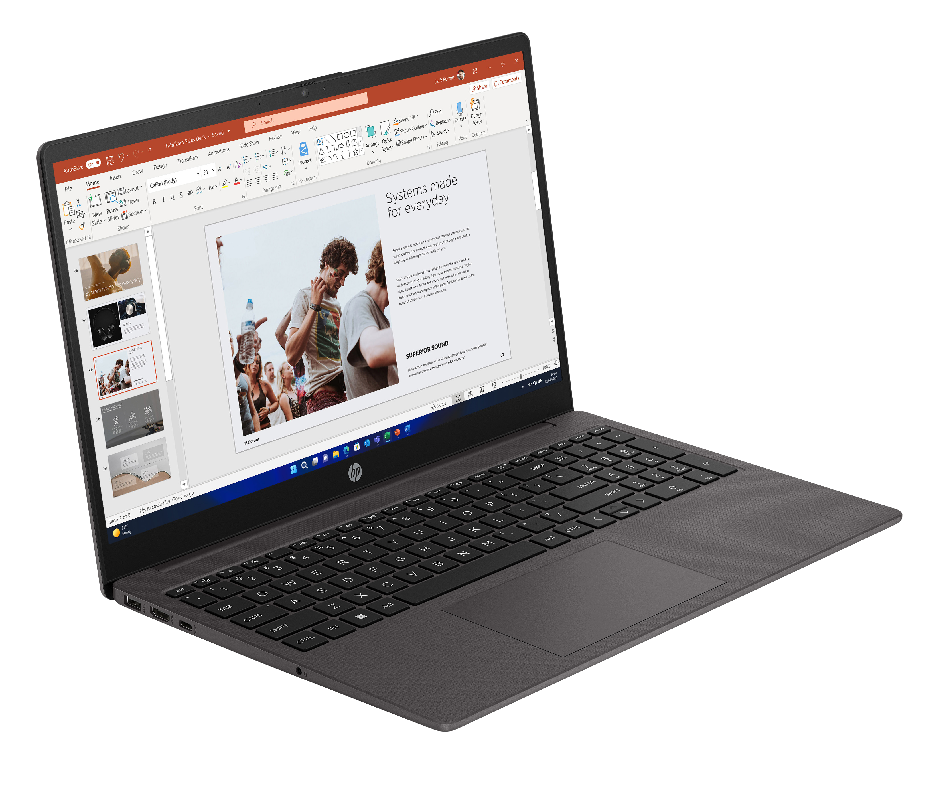 Notebook HP 250 G10 Intel Core i3 8GB Ram 512GB Ssd Windows 11 Home-5