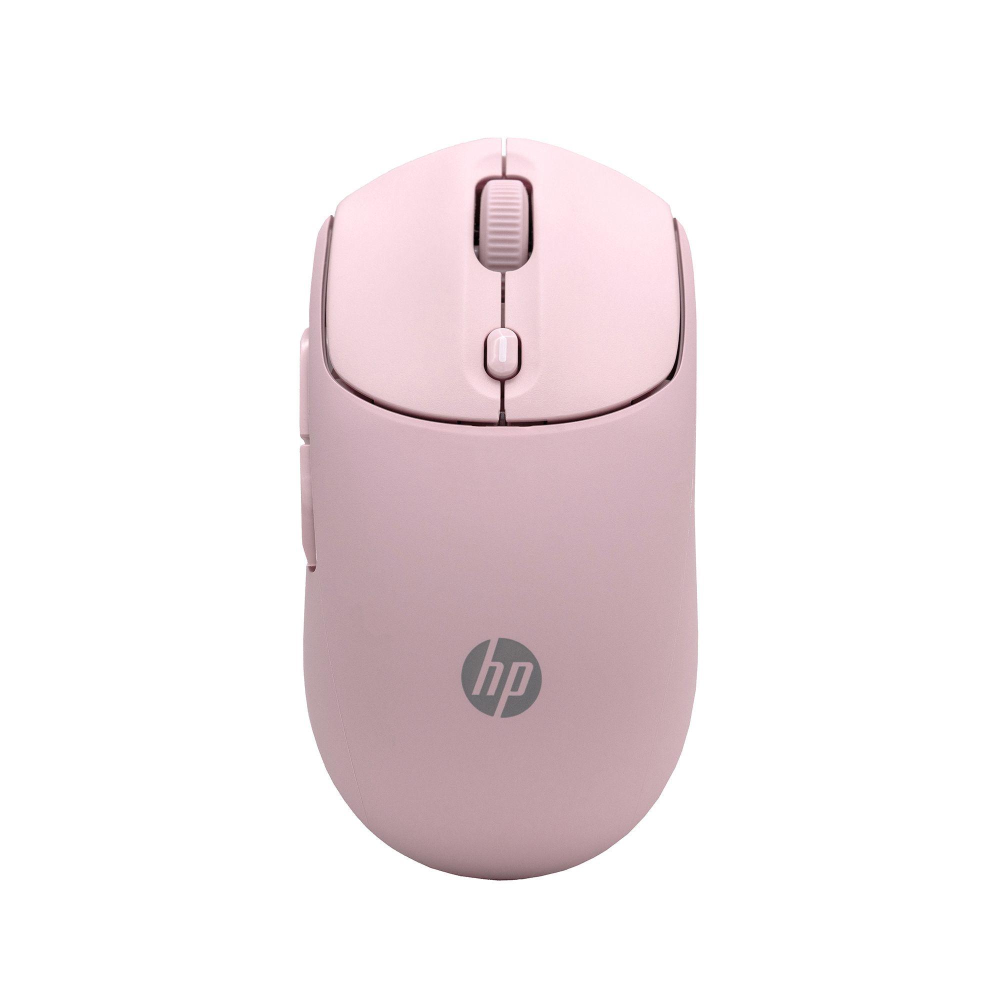 Mouse Inalámbrico HP 400 Silencioso Rosa-0