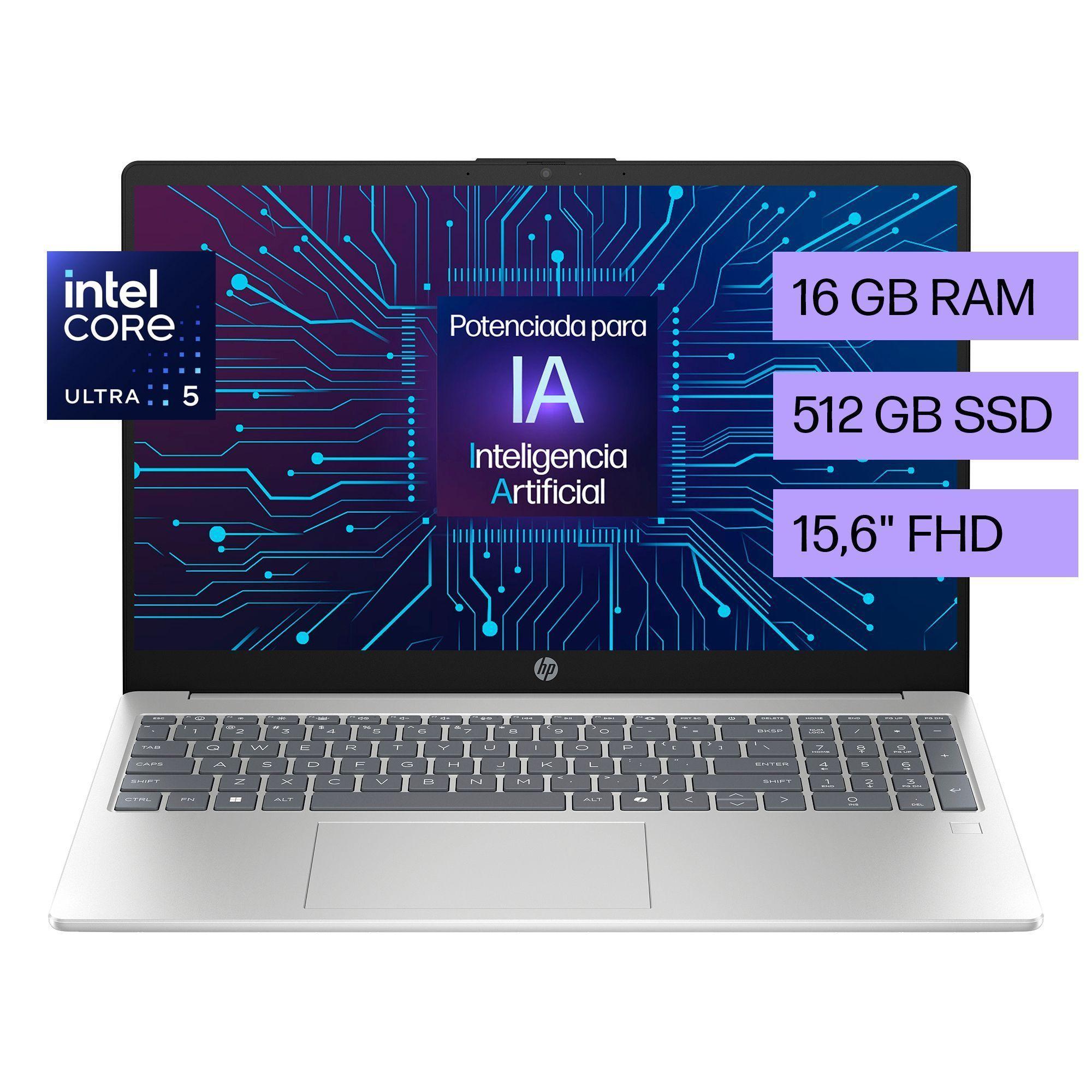 Notebook HP 15-fd1251la Intel Core Ultra 5 16gb Ram 512gb Ssd Windows 11 Home-2