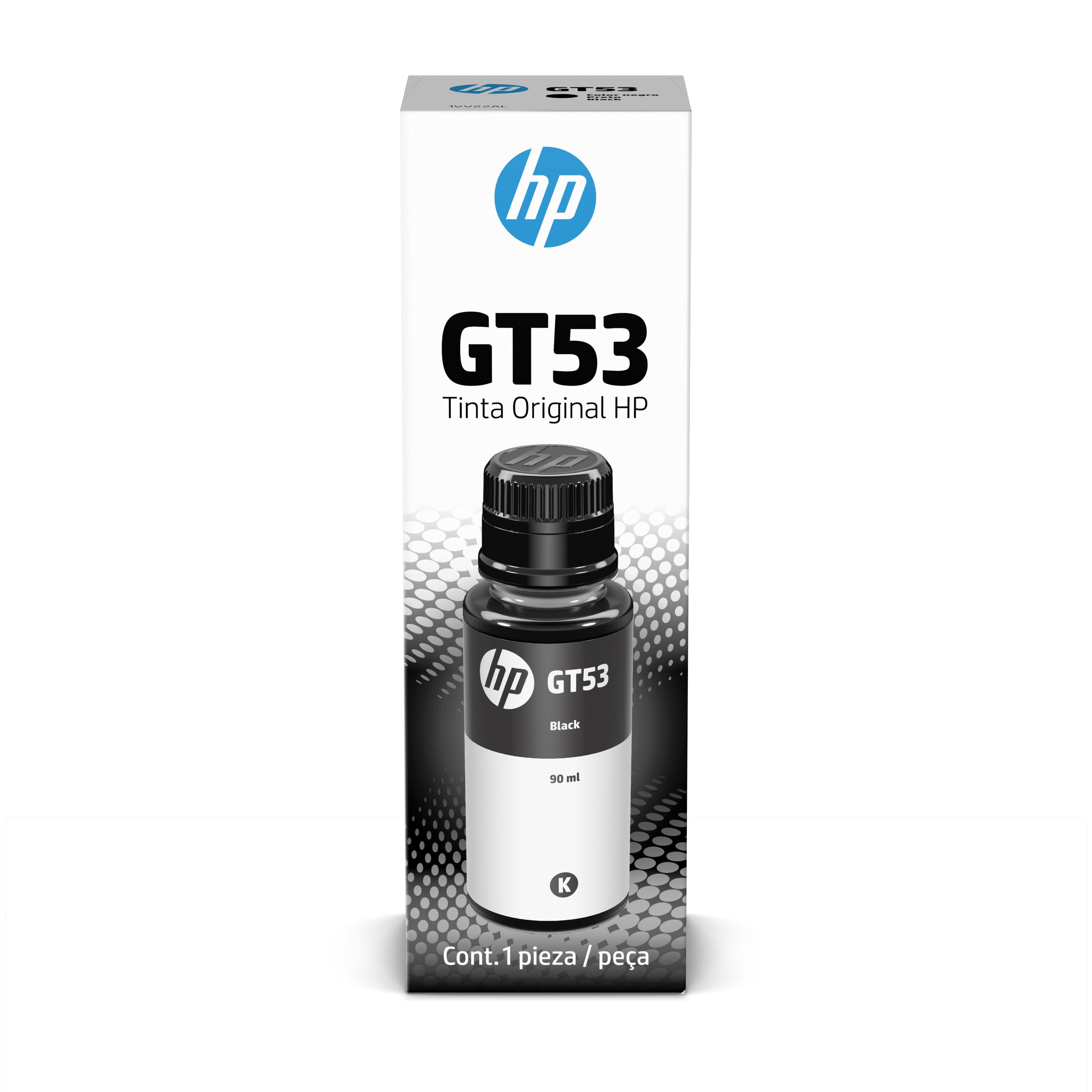 Botella de Tinta HP GT53 Negro Original 90 ml-2