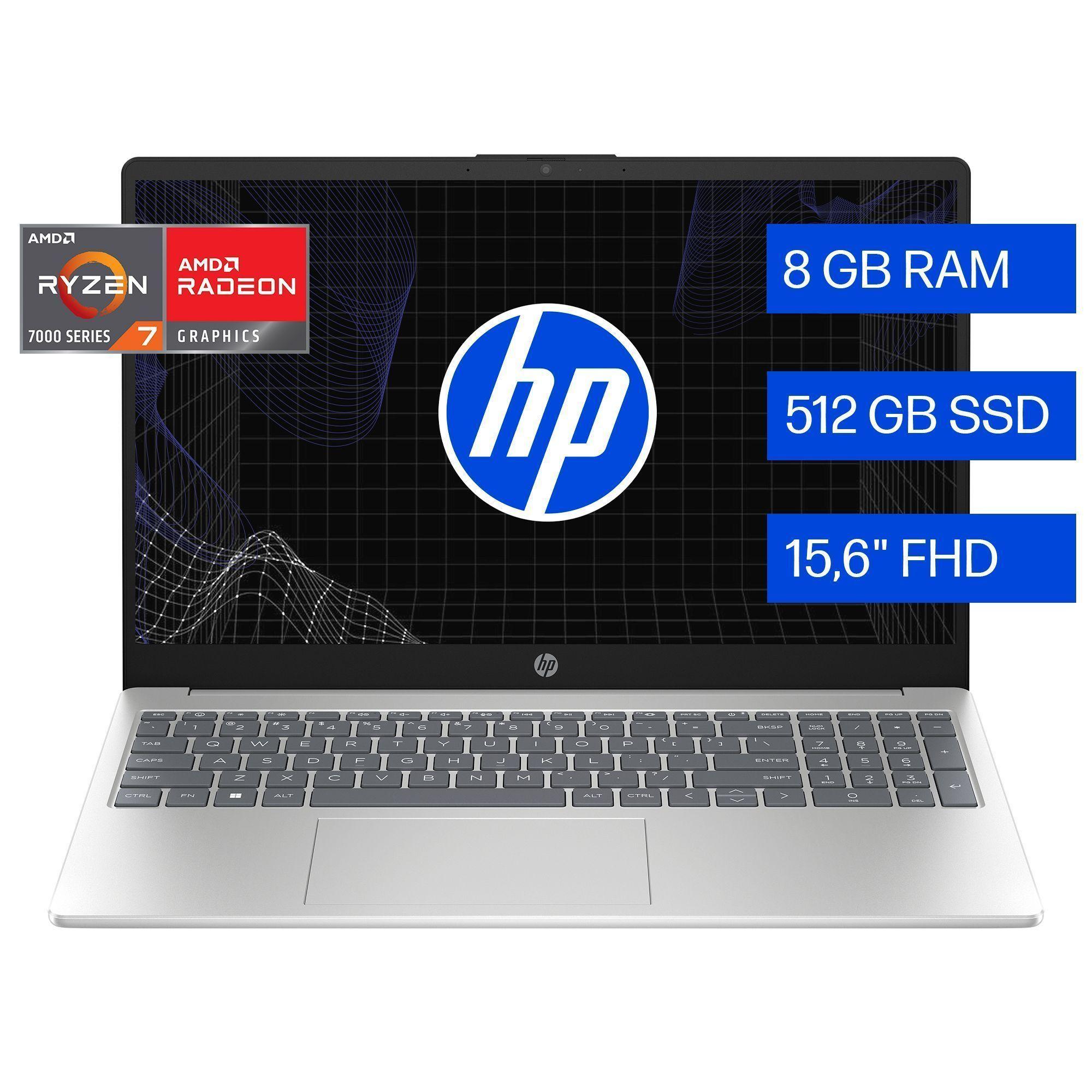 Notebook HP 15-fc0287la AMD Ryzen 7 8GB RAM 512GB SSD 15.6" FHD Windows 11 Home-0