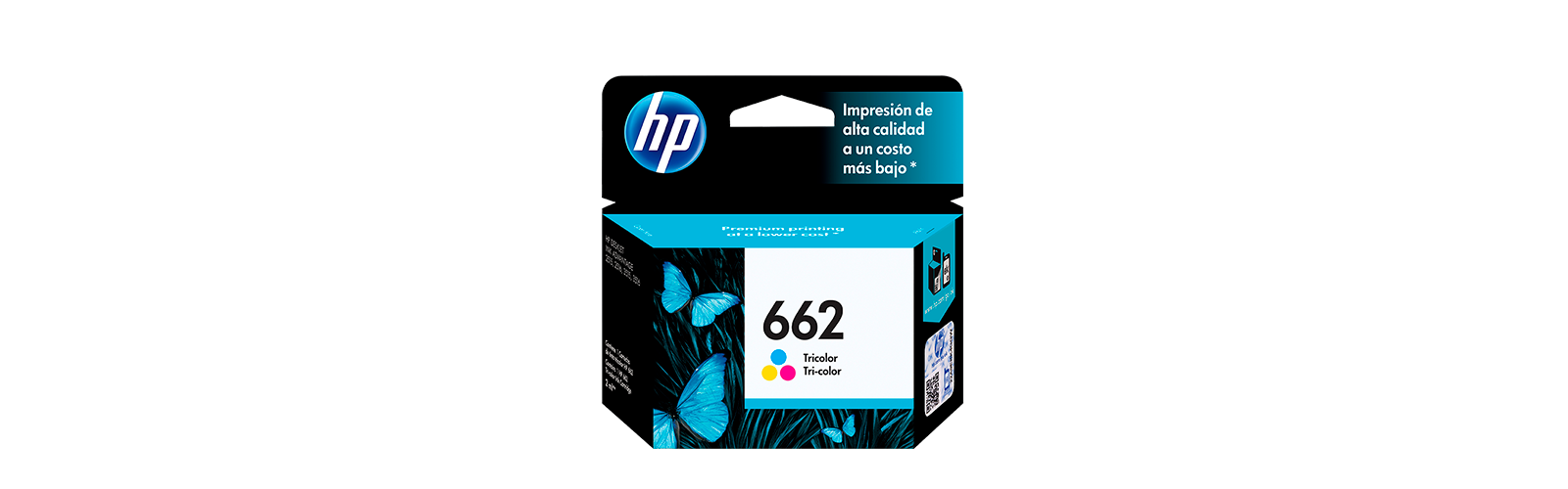 Cartucho de tinta HP 662 Tricolor Original-1