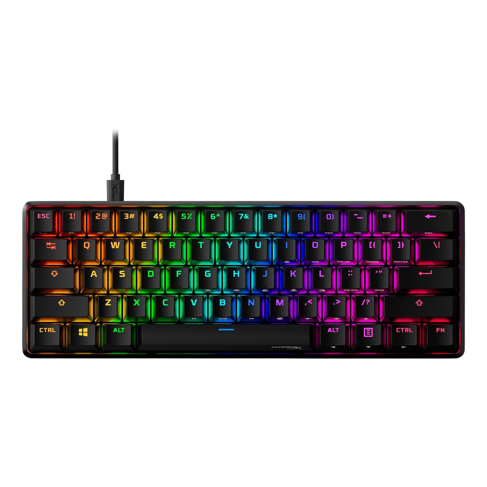 Teclado HyperX gaming Alloy Origins 60-1