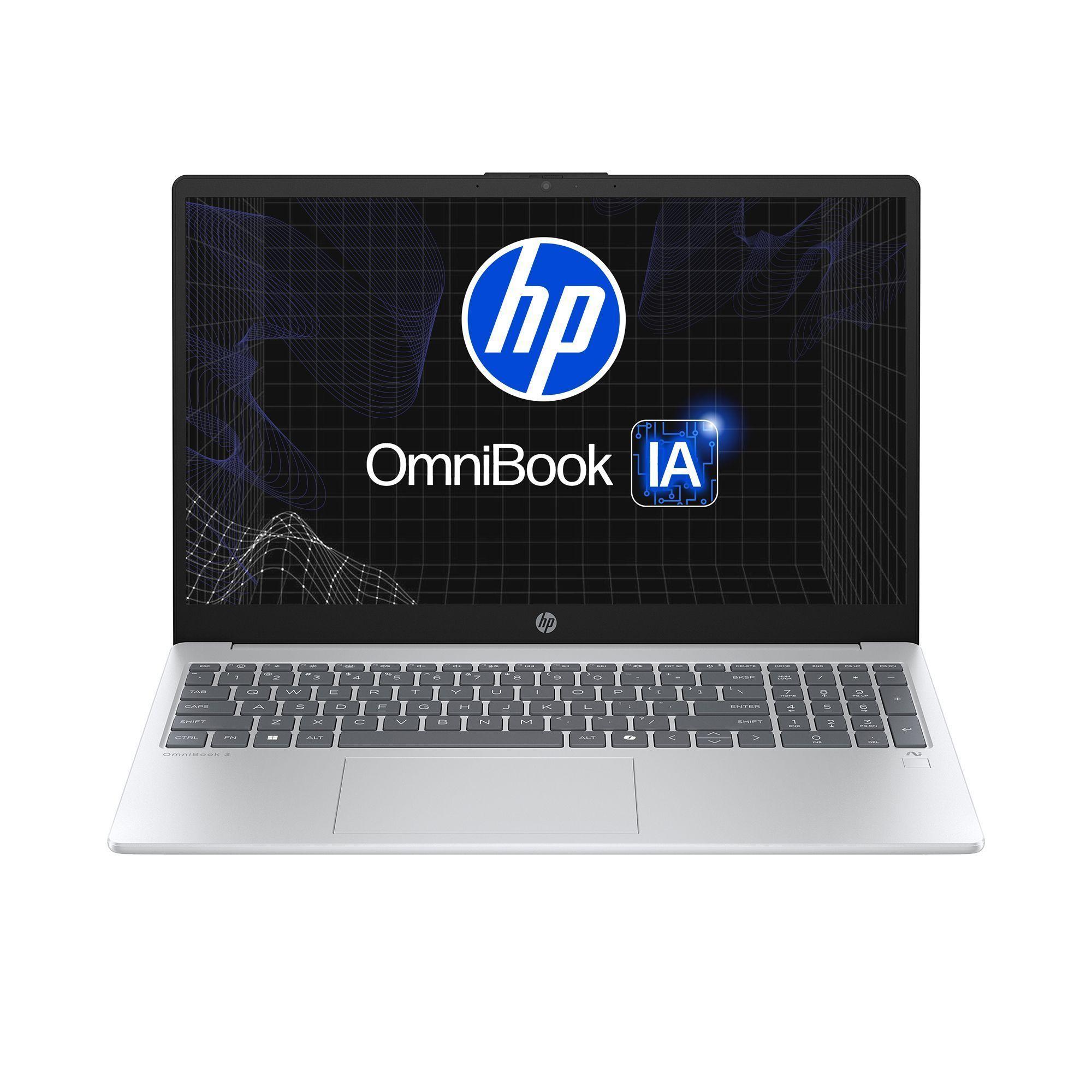 Notebook HP OmniBook 3 AI 15-fn0052la AMD Ryzen AI 5 24GB RAM 512GB SSD 15.6" FHD Windows 11 Home-1