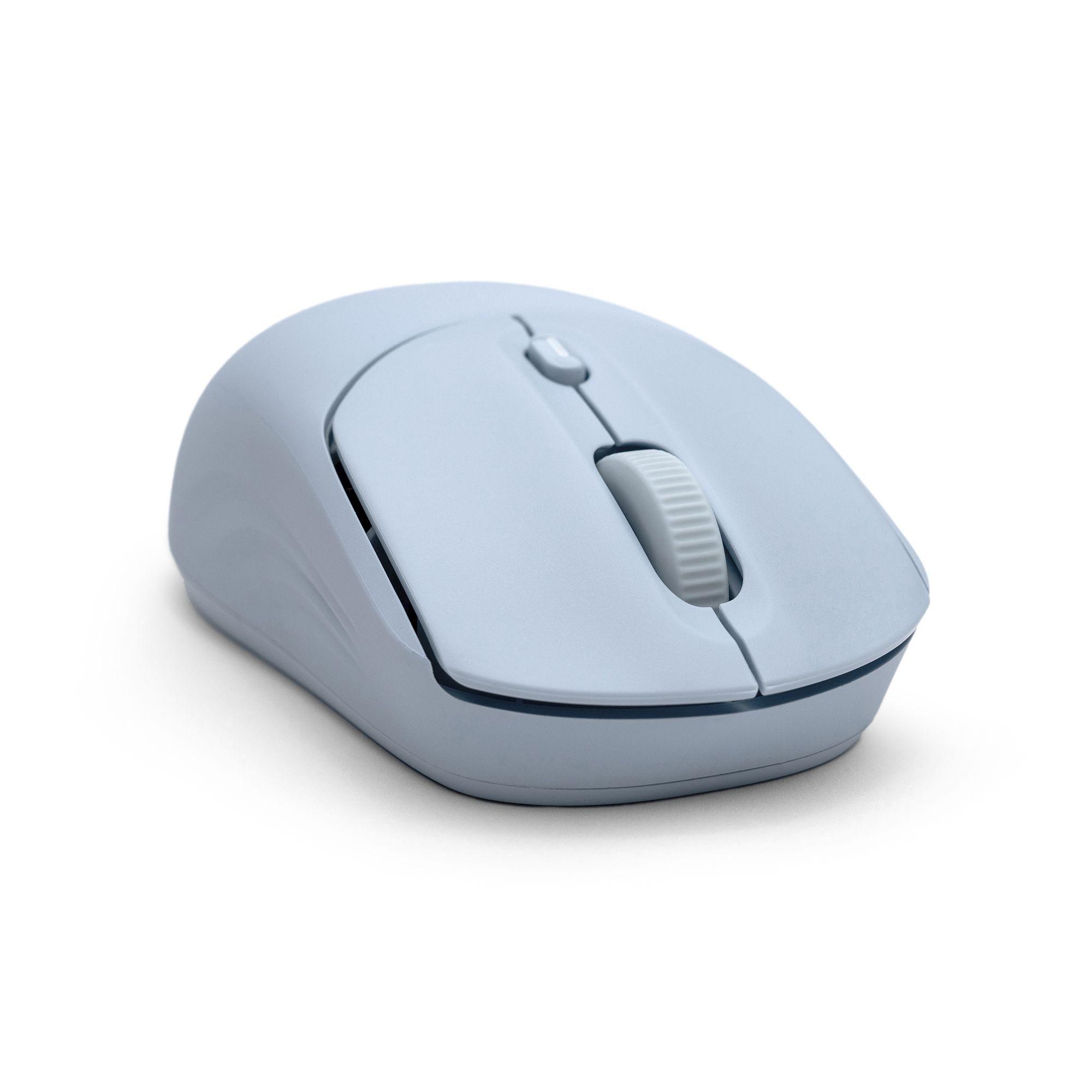 Mouse Inalámbrico HP 400 Silencioso Azul-4