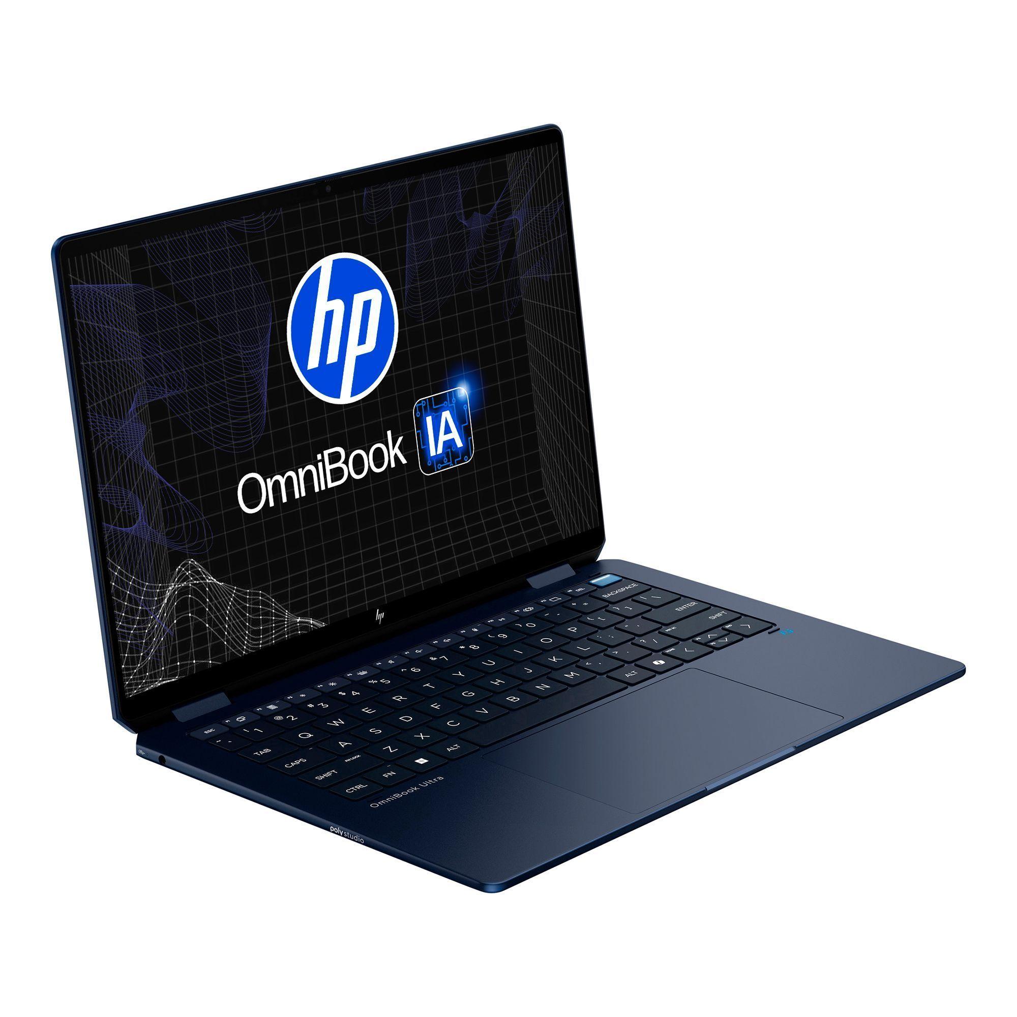 Notebook HP OmniBook UF 14-fh0000la IntelCore U7 32gb 1tb WH-4