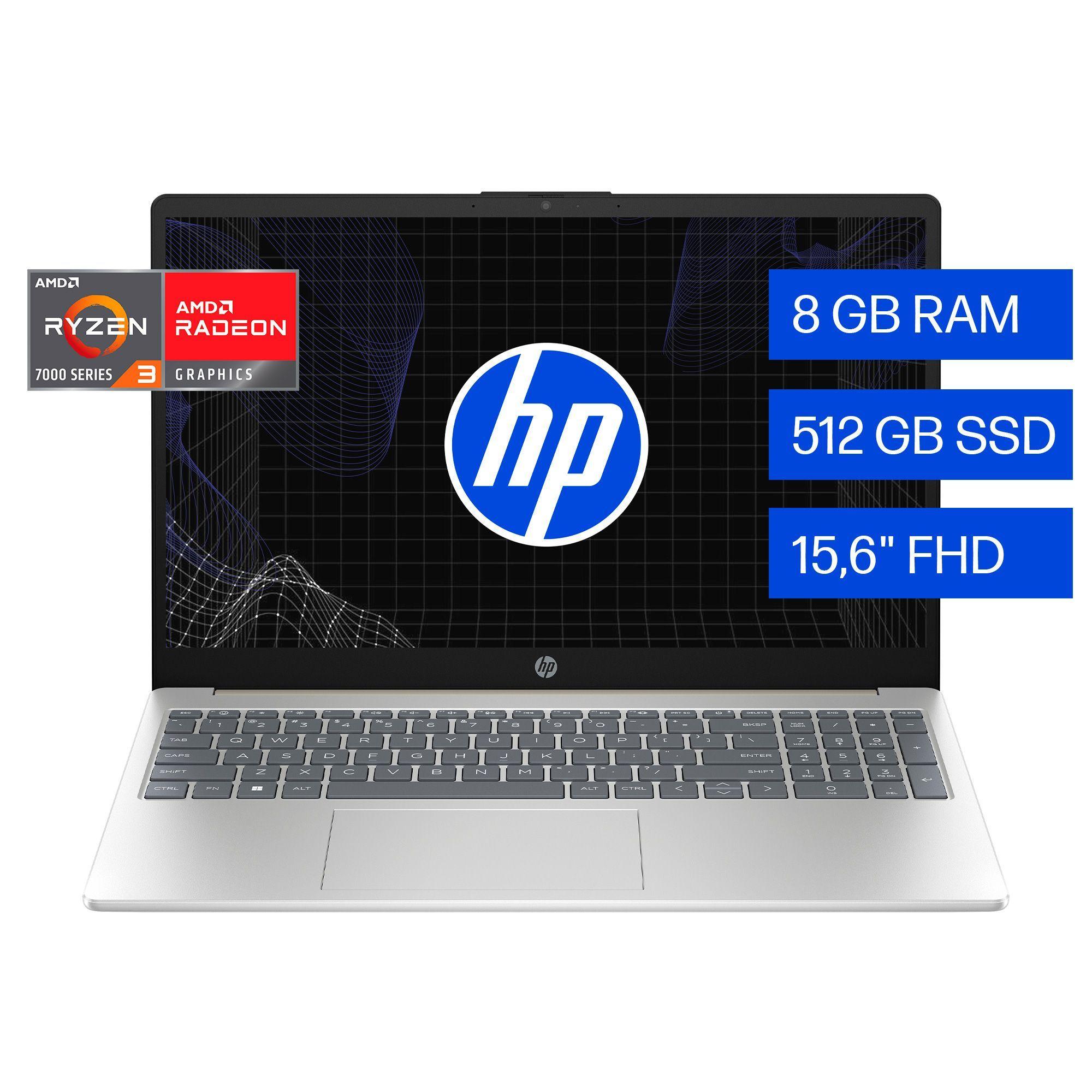 Notebook HP 15-fc0043la, AMD Ryzen3 8GB RAM 512GB SSD 15.6 FHD Windows 11 Home-1