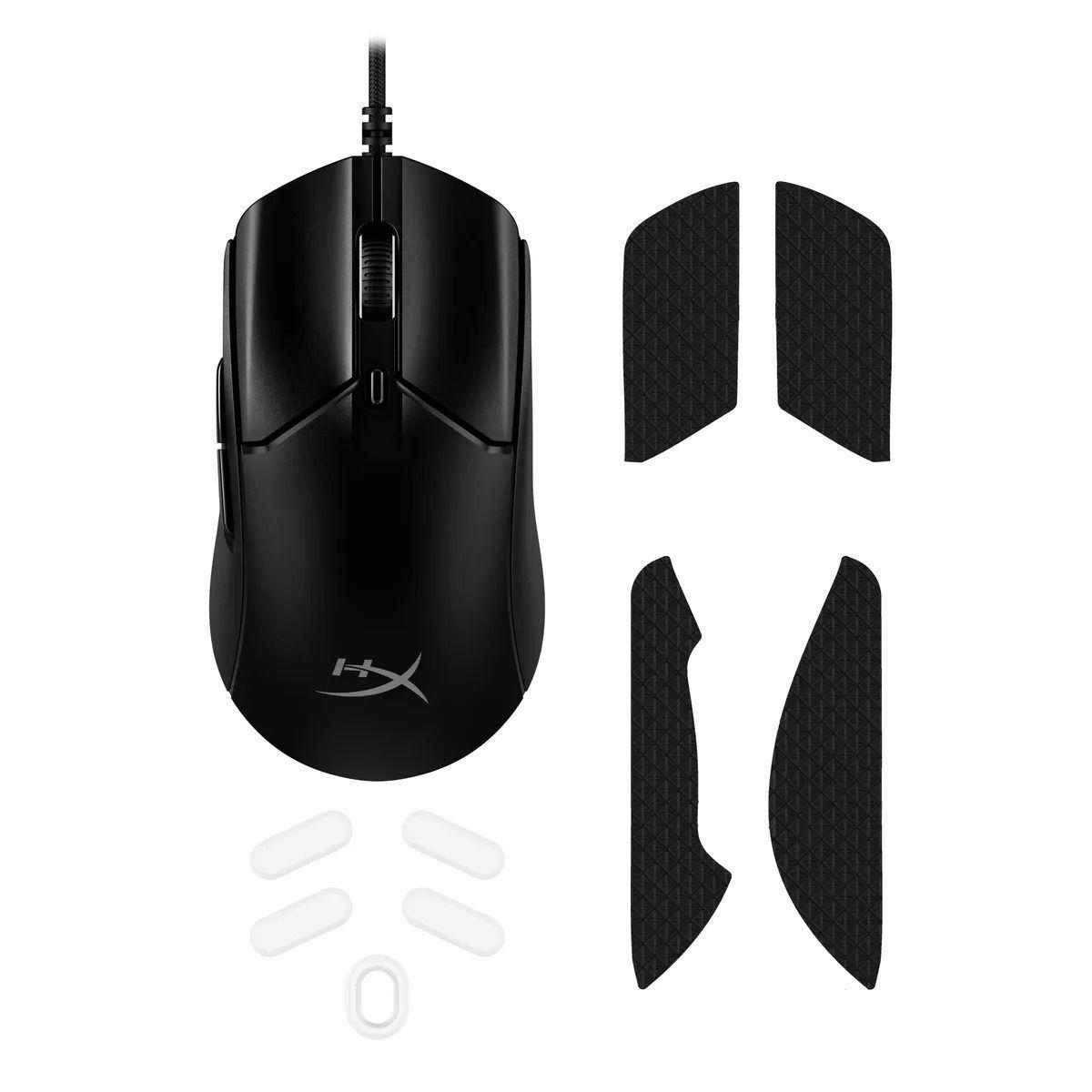 Mouse gaming HyperX Pulsefire Haste 2 Negro 6N0A7AA-5
