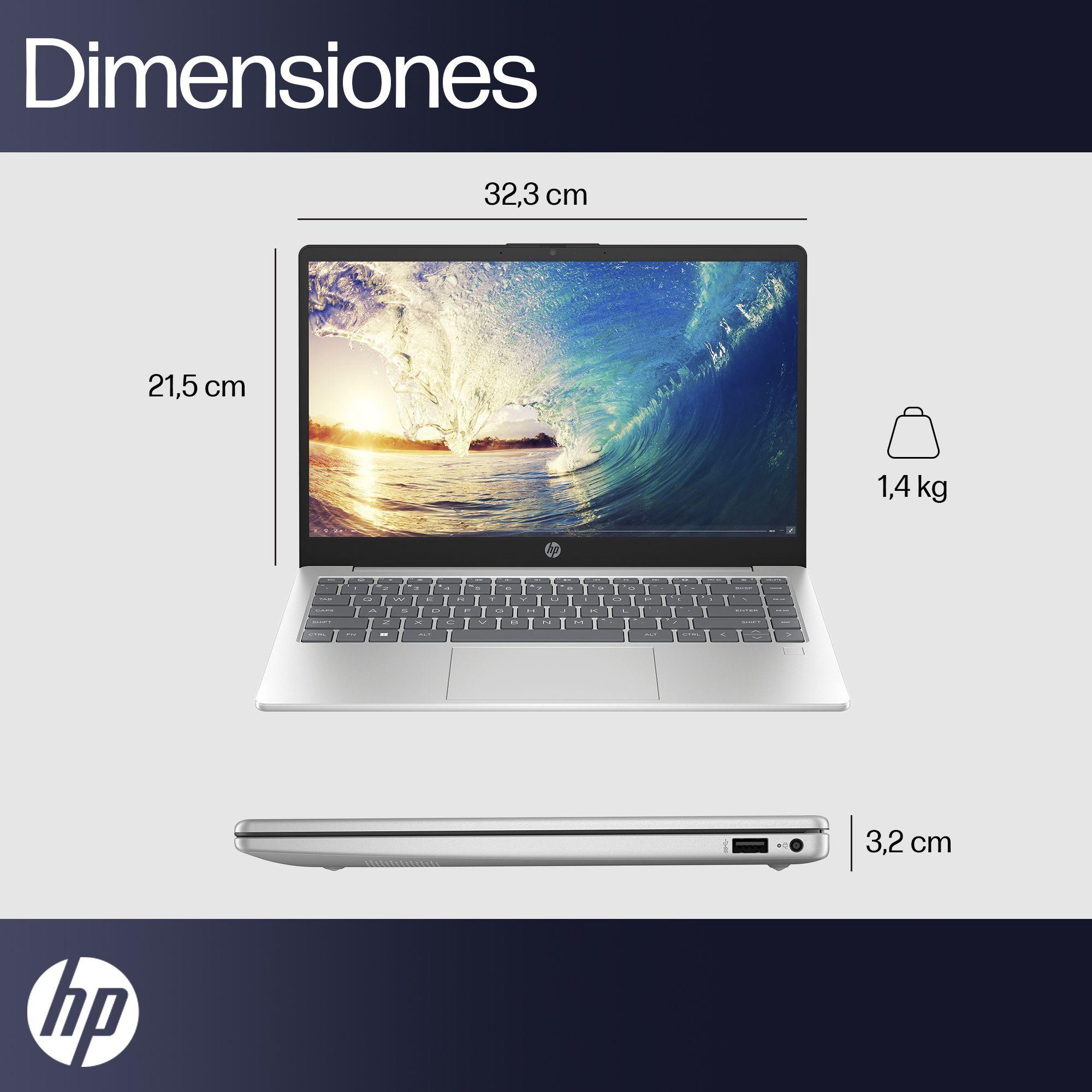 Notebook HP 14-ep1001la Intel Core Ultra 5 8GB RAM 512 GB SSD 14" -3