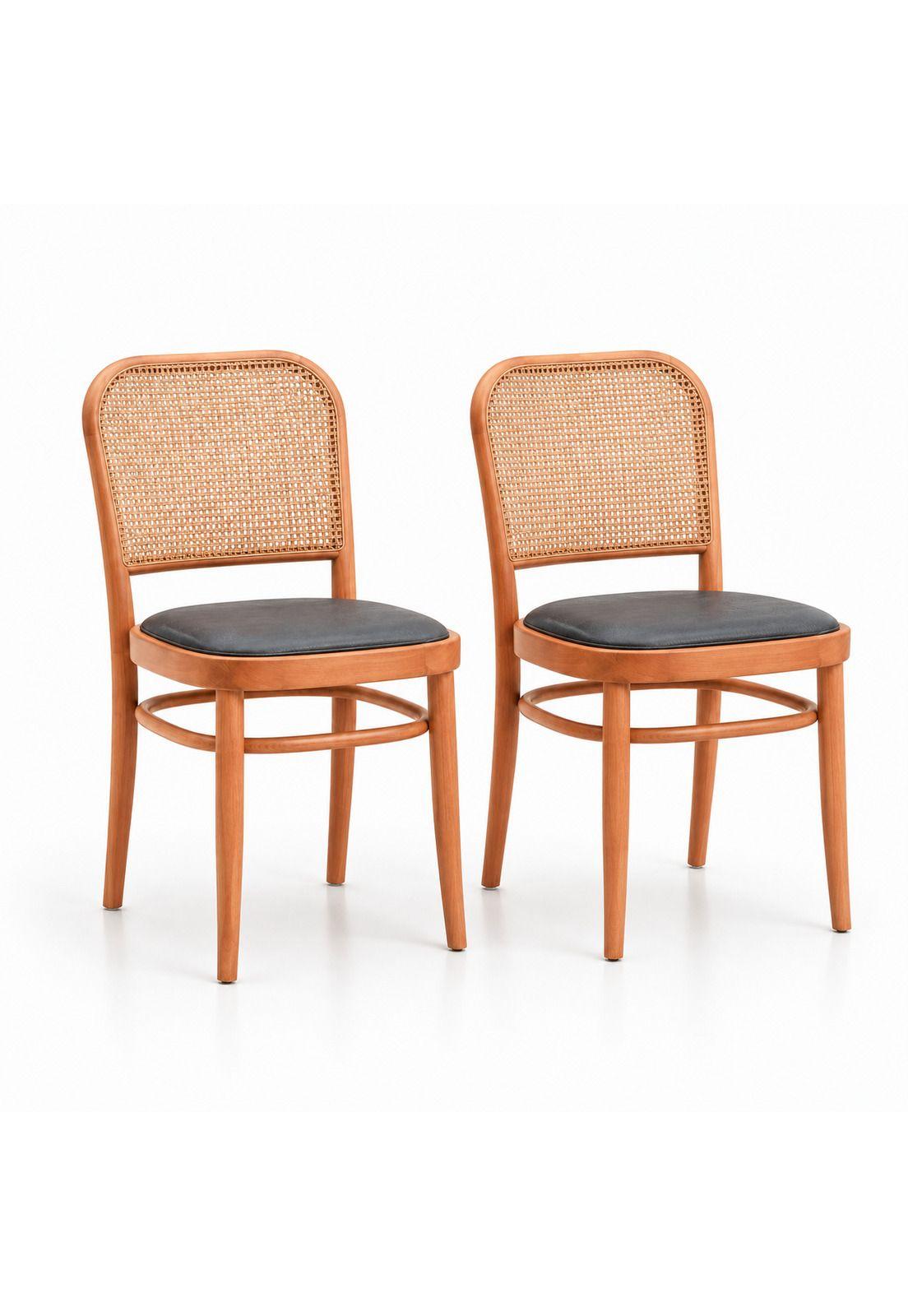 Pack de 2 Silla de comedor Hono 44X48x86-0
