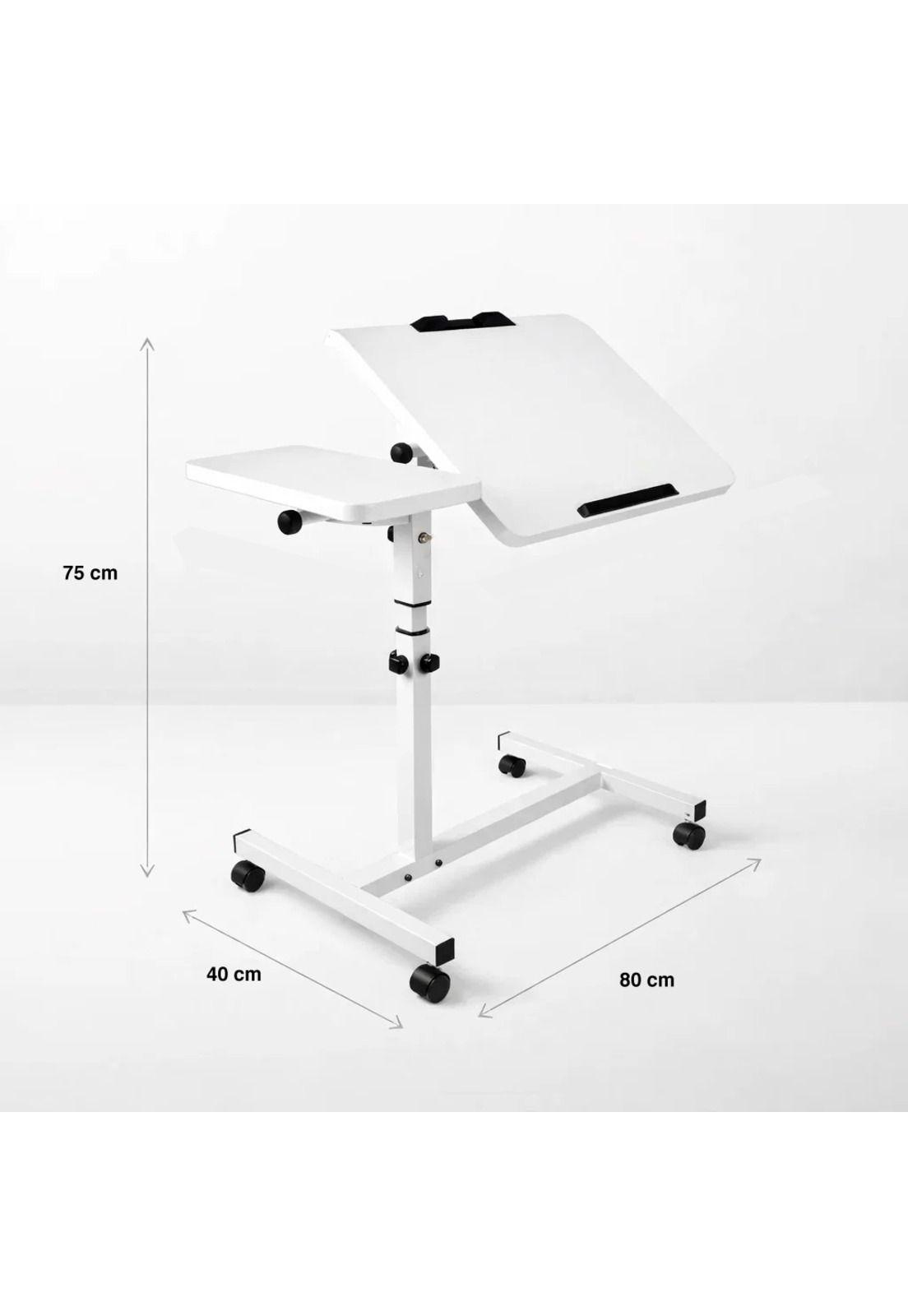 Mesa escritorio ajustable Javna 80x40x75-3