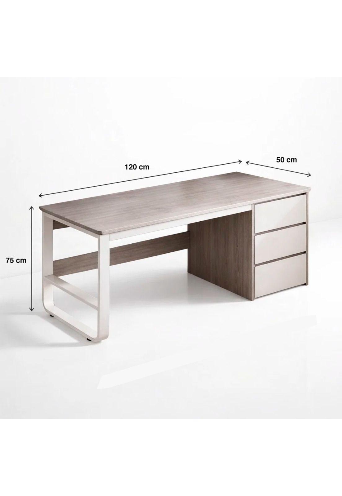 Escritorio con cajones Andorra Gray-3