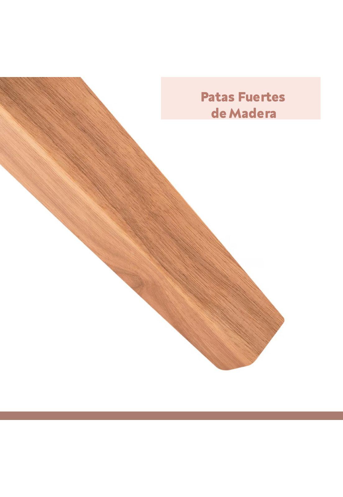 Sillon madera rattan harmony - Gris-6