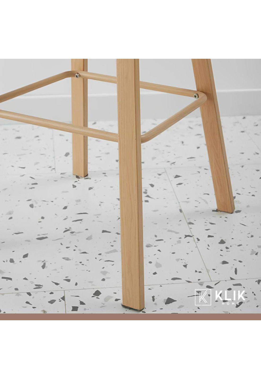 Pack de 4 Taburetes Nordic - Beige-4