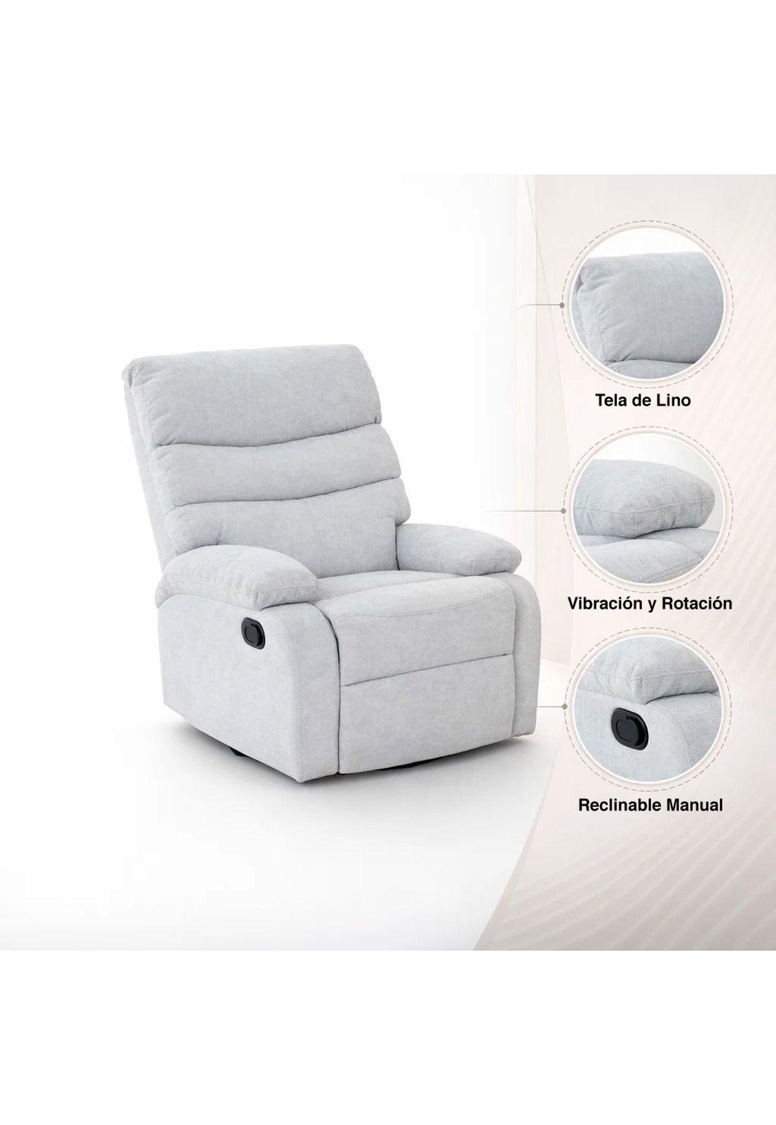 Sillón Bjorny - Gris claro-4