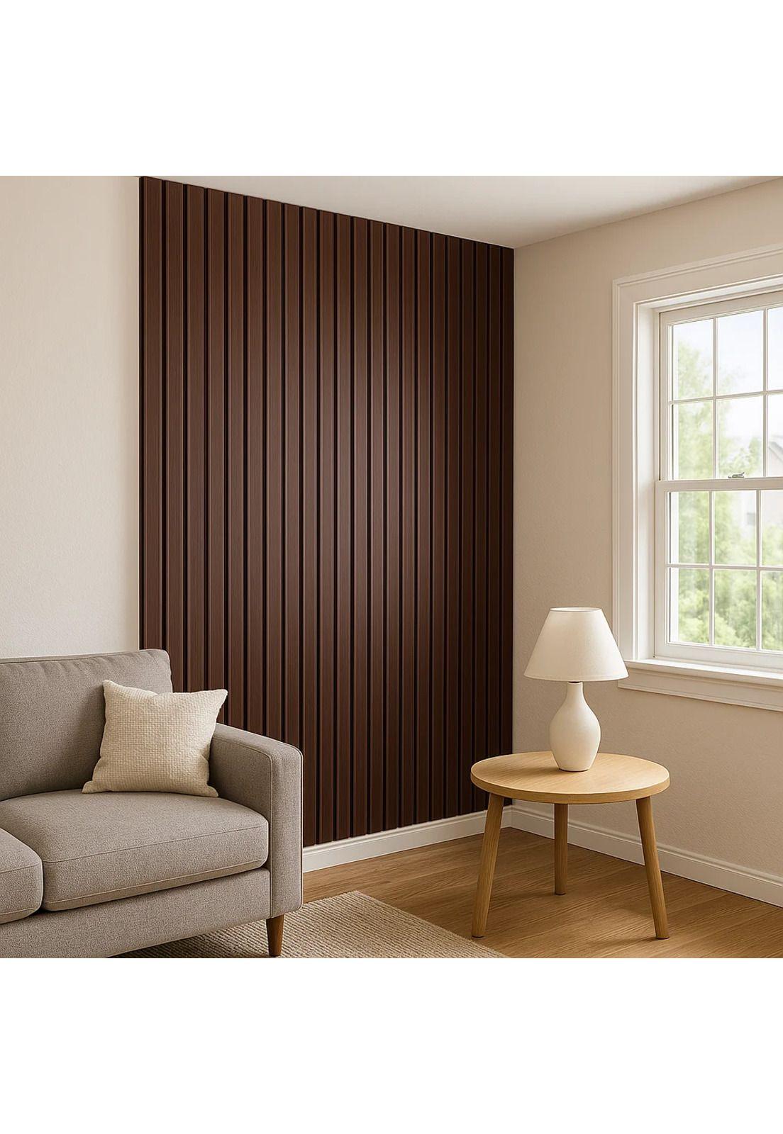 Pack de 16 Revestimientos Siding WPC interior color Chocolate-2