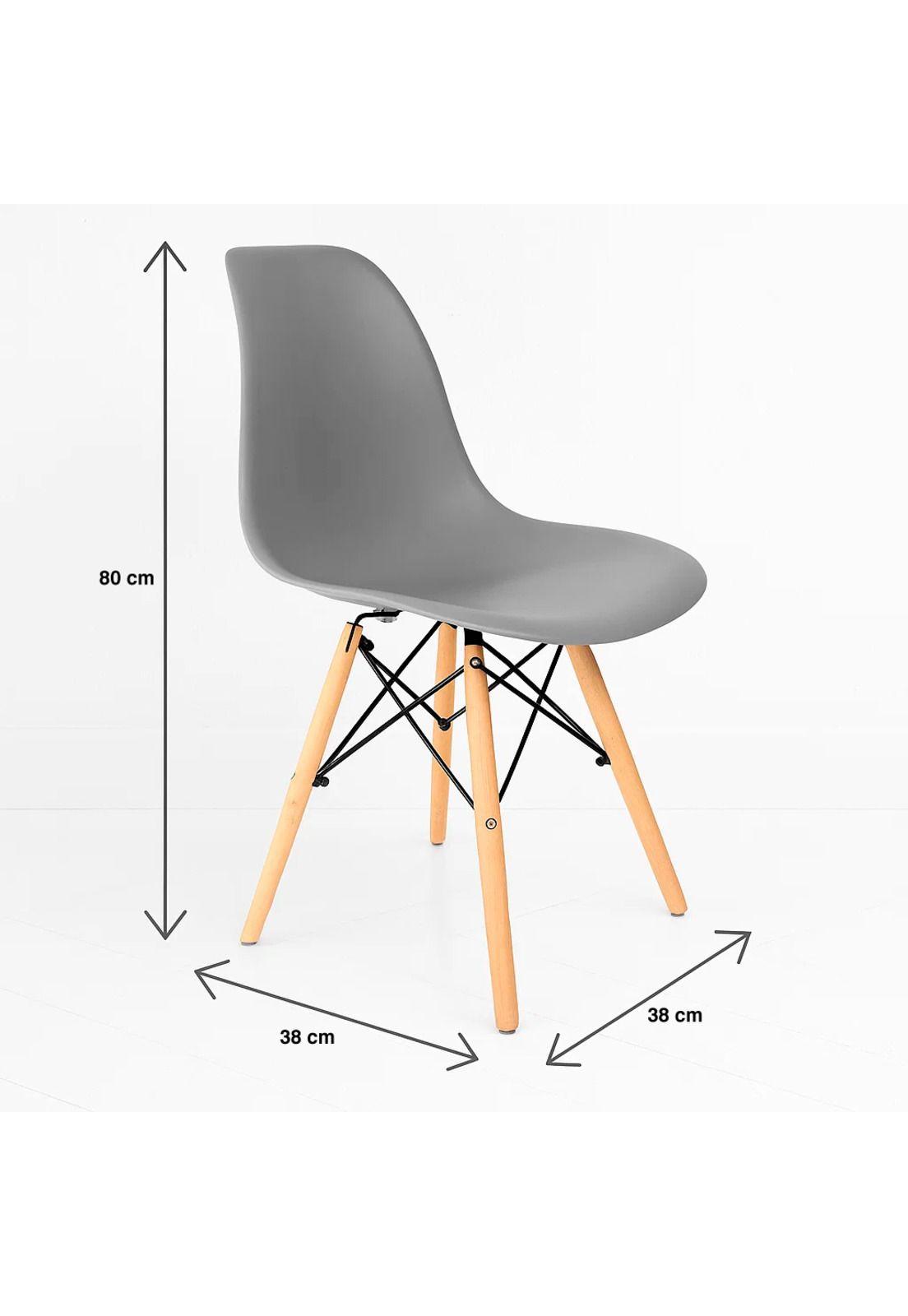 Silla Eames - Gris Claro-3
