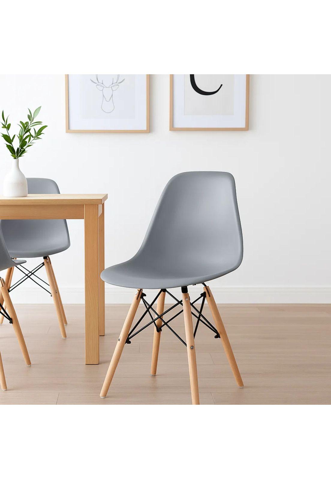 Silla Eames - Gris Claro-9