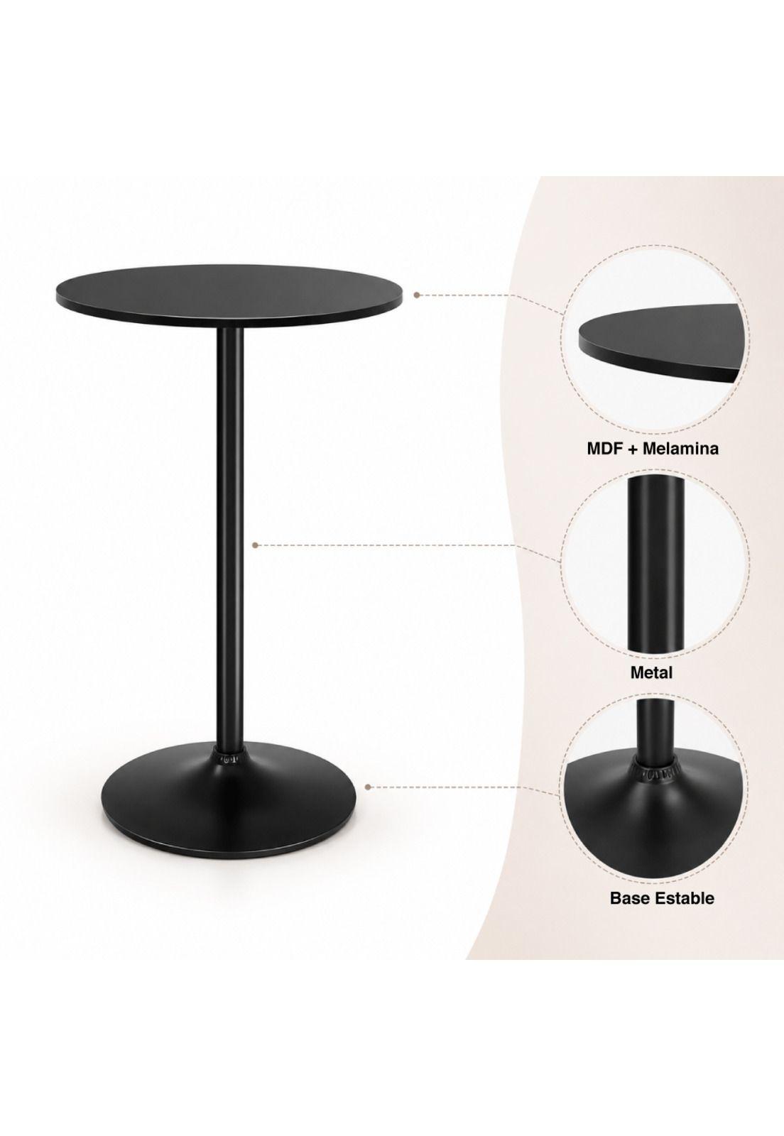 Mesa alta para bar Guji 60x60x100-4