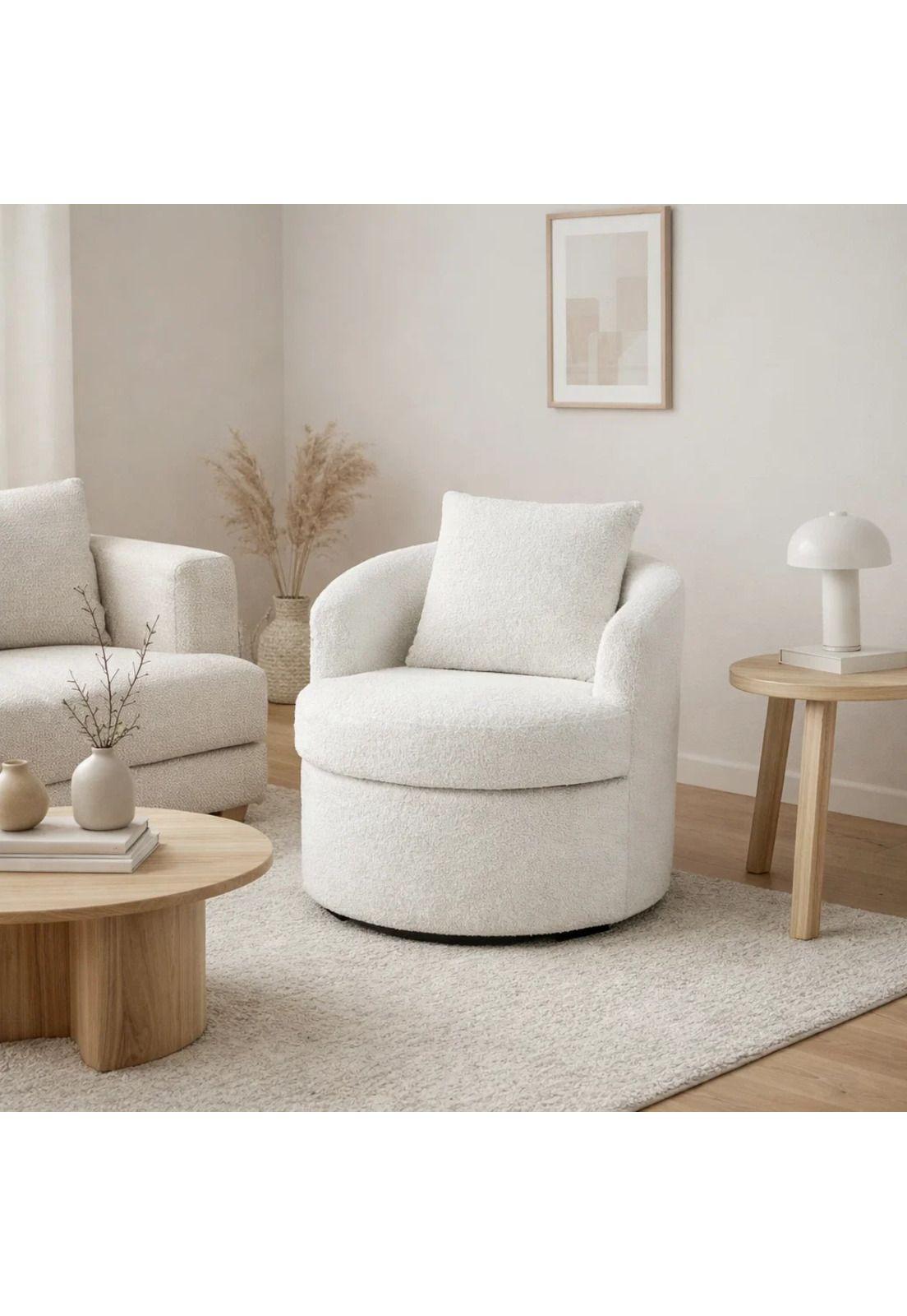 Sillón Giratorio Teddy Comfort 360°-2