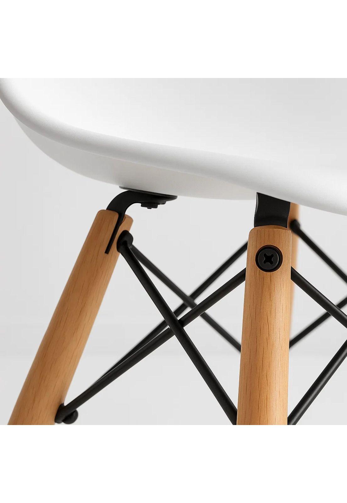 Pack de 4 Sillas Eames Blancas-5