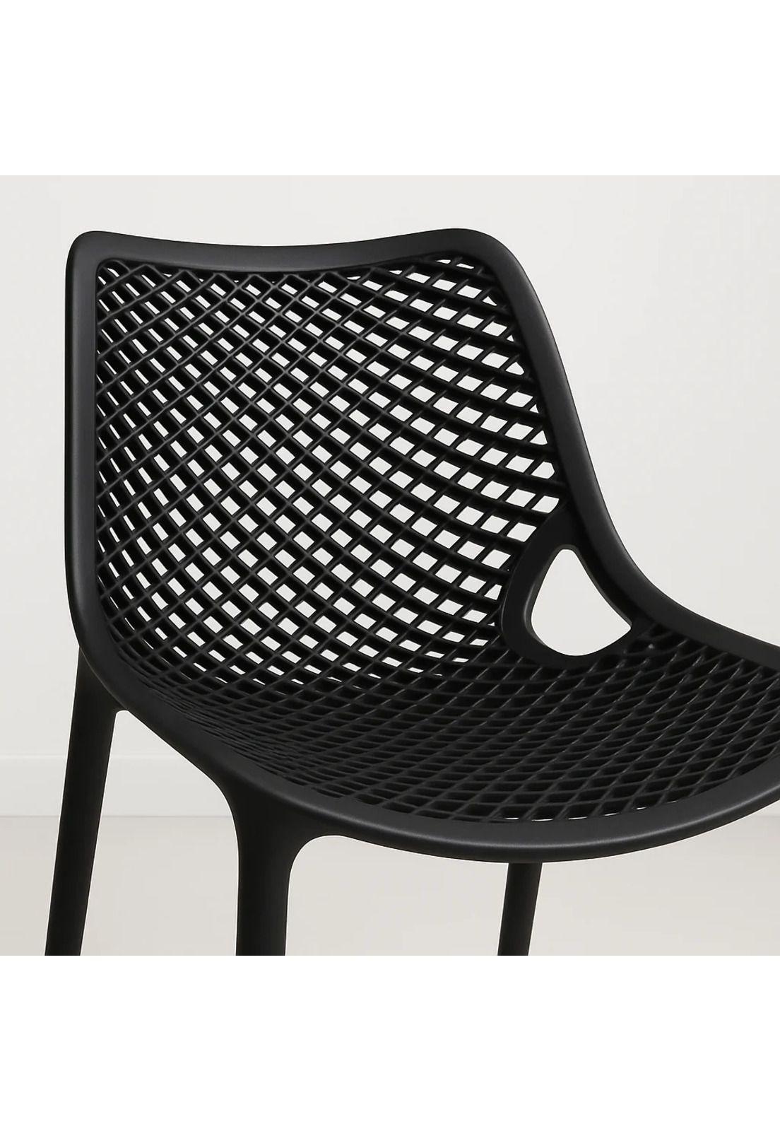 Pack de 4 Sillas de Terraza Air Berlín - Negras-5