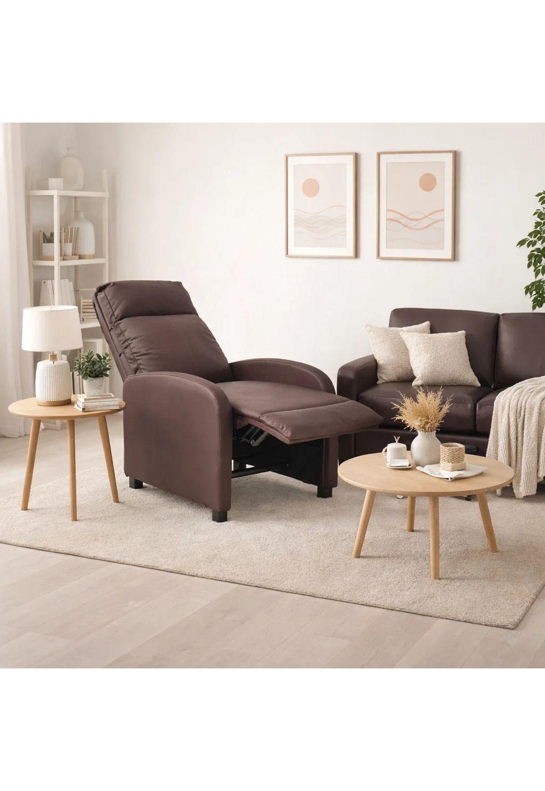 Berger Sillón Eda - Café oscuro-2