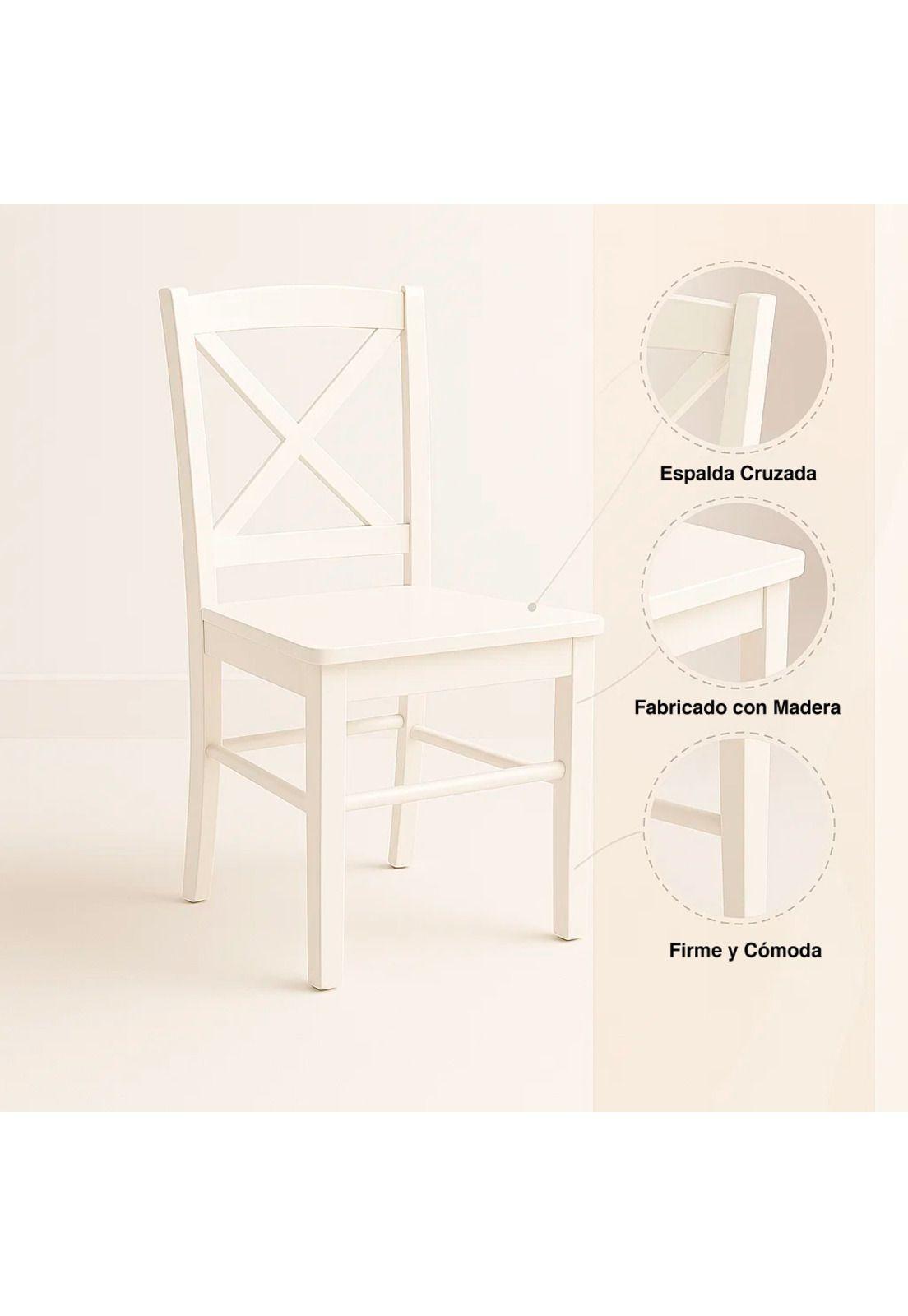 Silla de Madera Simply Blanca-4