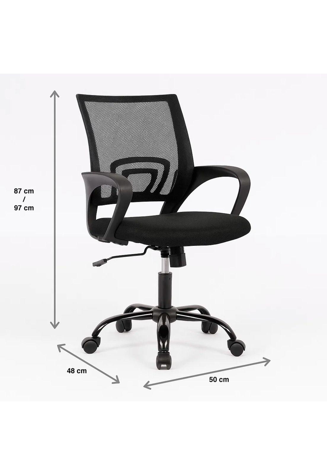 Silla de Oficina Nexo Ergonómica - Negra-3