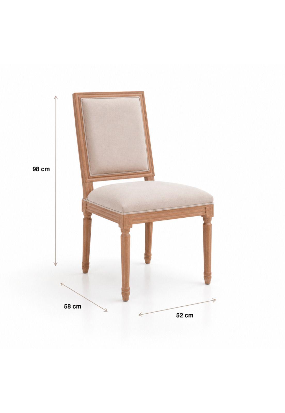 Silla de comedor Mazga 58x52x98-3