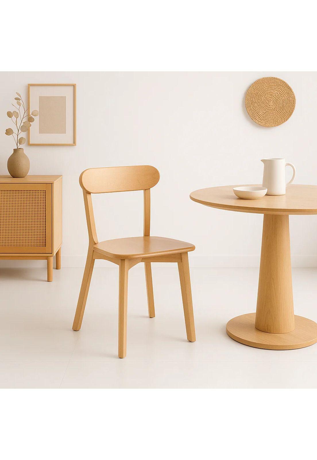 Silla Fresno de Madera - Natural-1