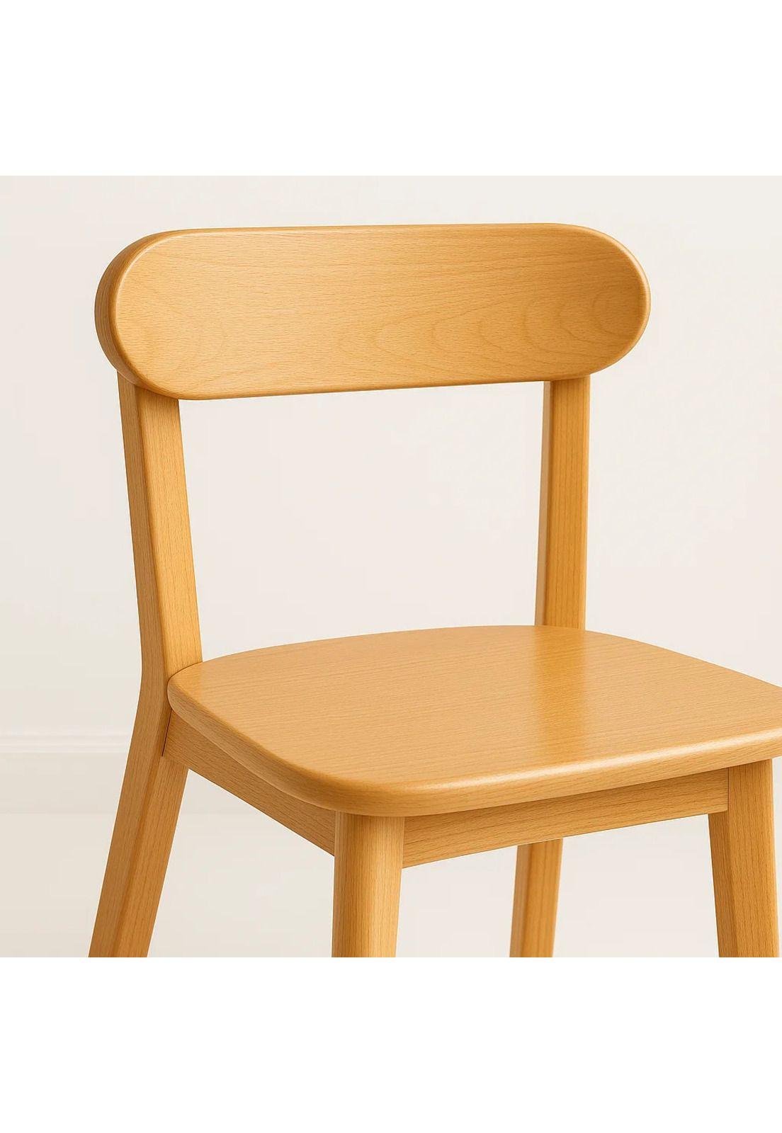 Silla Fresno de Madera - Natural-5