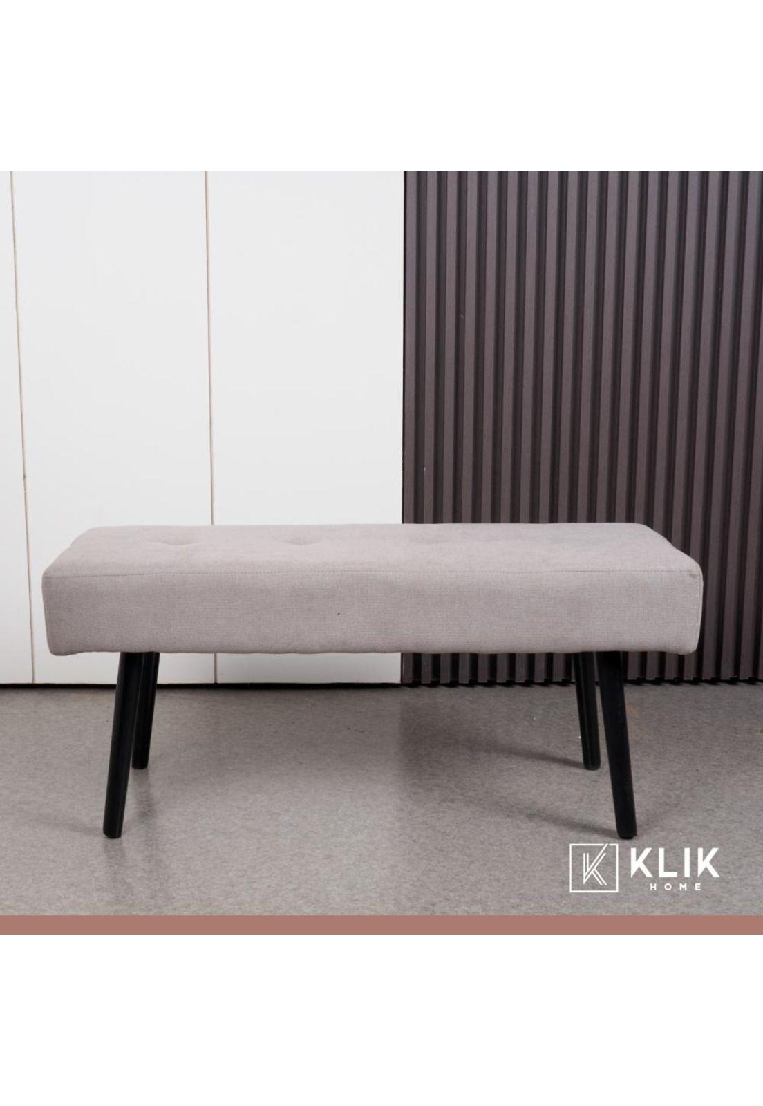 Banqueta Acolchada  Simply - Gris-1