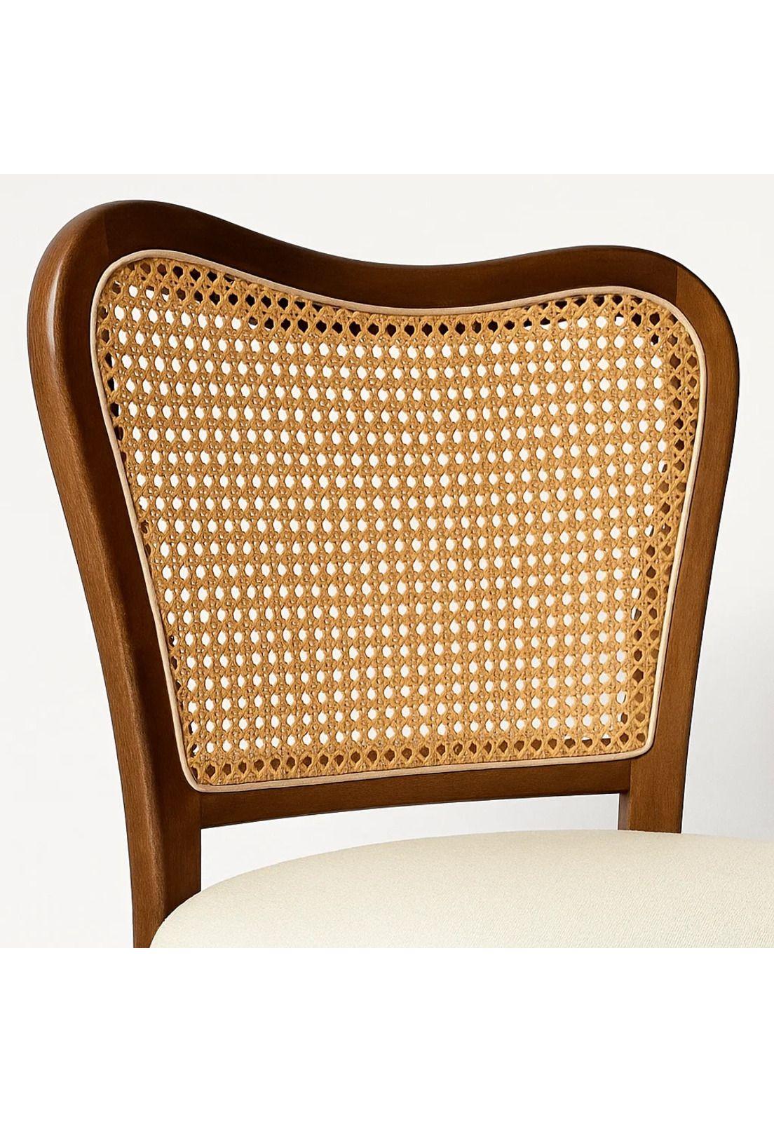 Pack de 2 Sillas Boho Chic con Respaldo Trenzado y Asiento Suave-5