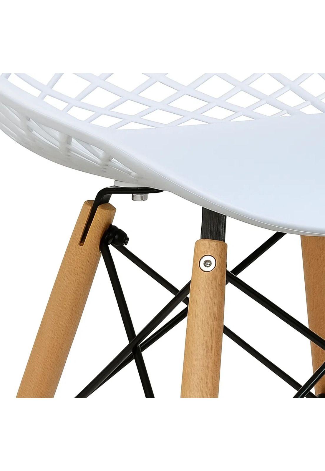 Silla Eames Enrejado Mesh - Blanca-5