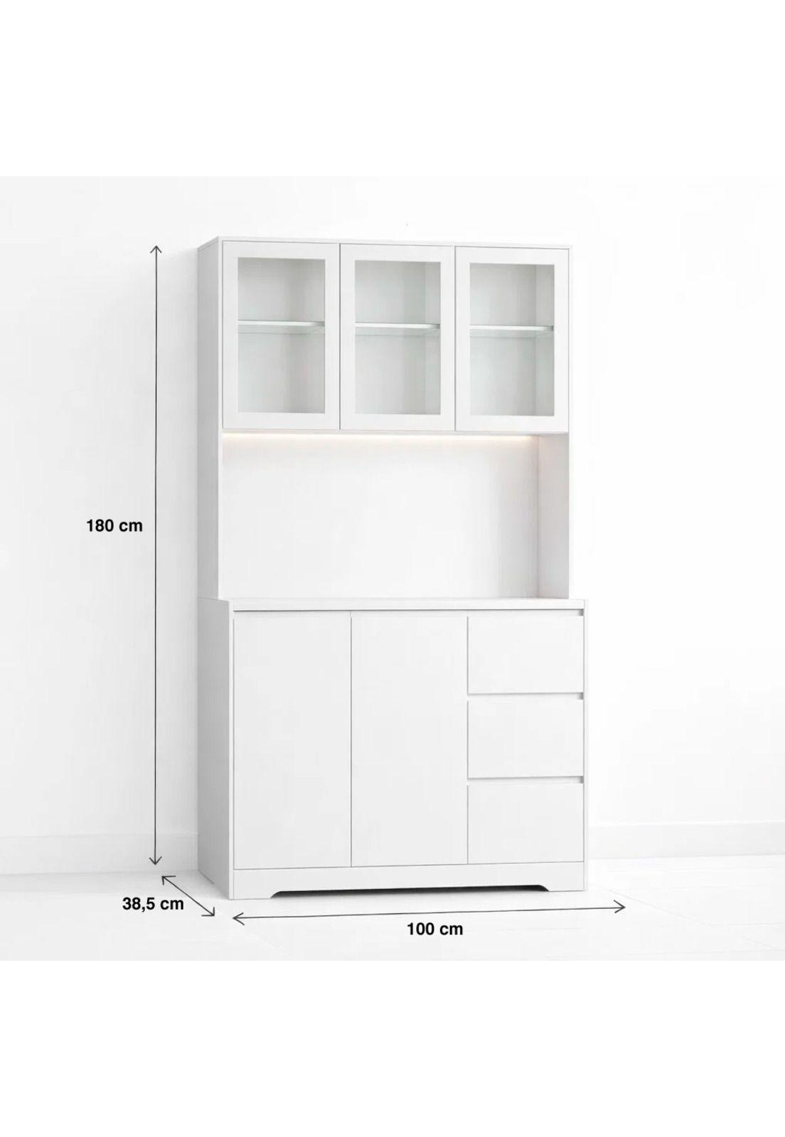 Mueble Buffet Alto LumiGlass-3
