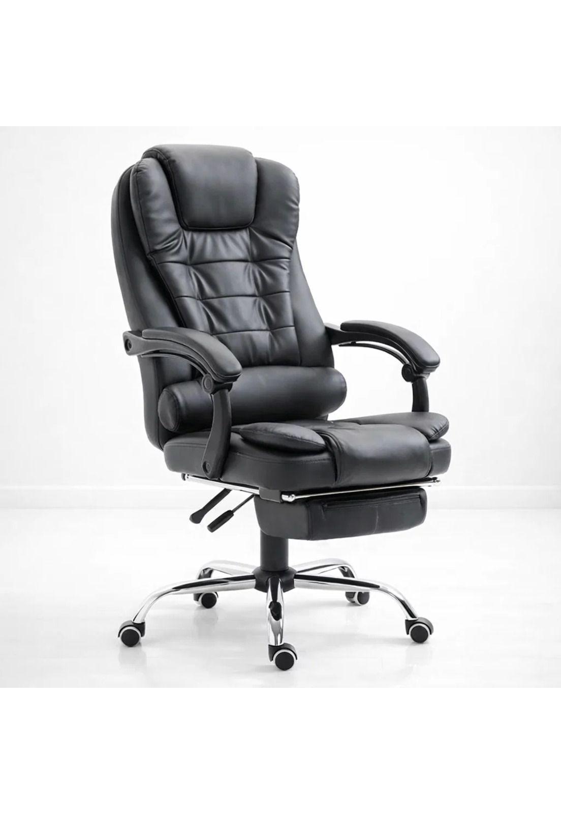 Silla ejecutiva masajeadora negra-0