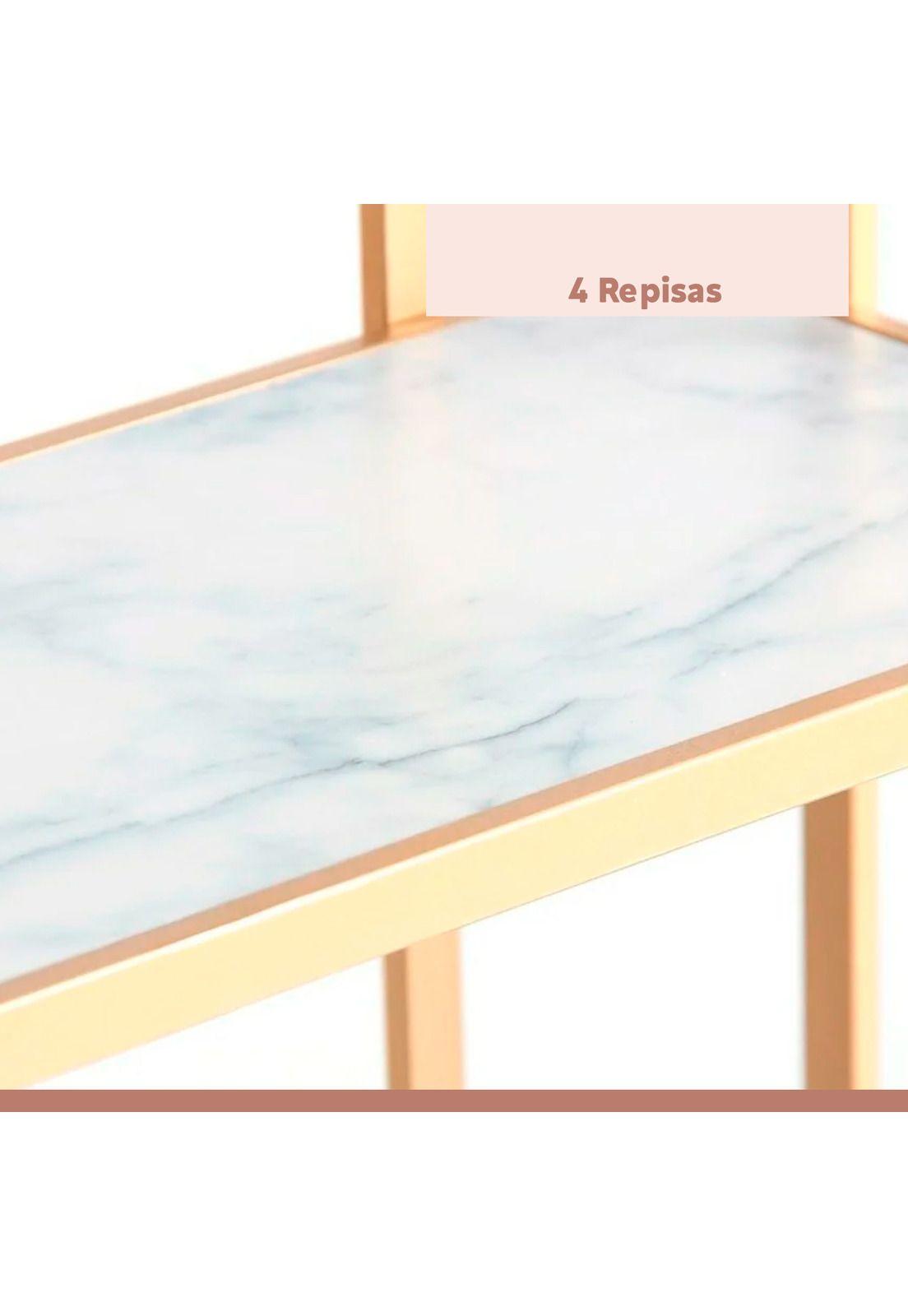 Arrimo white stone MDF marmol blanco con separadores-5