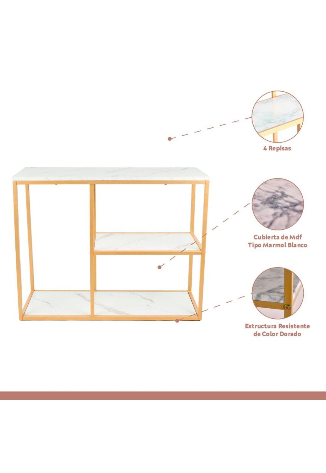 Arrimo white stone MDF marmol blanco con separadores-2