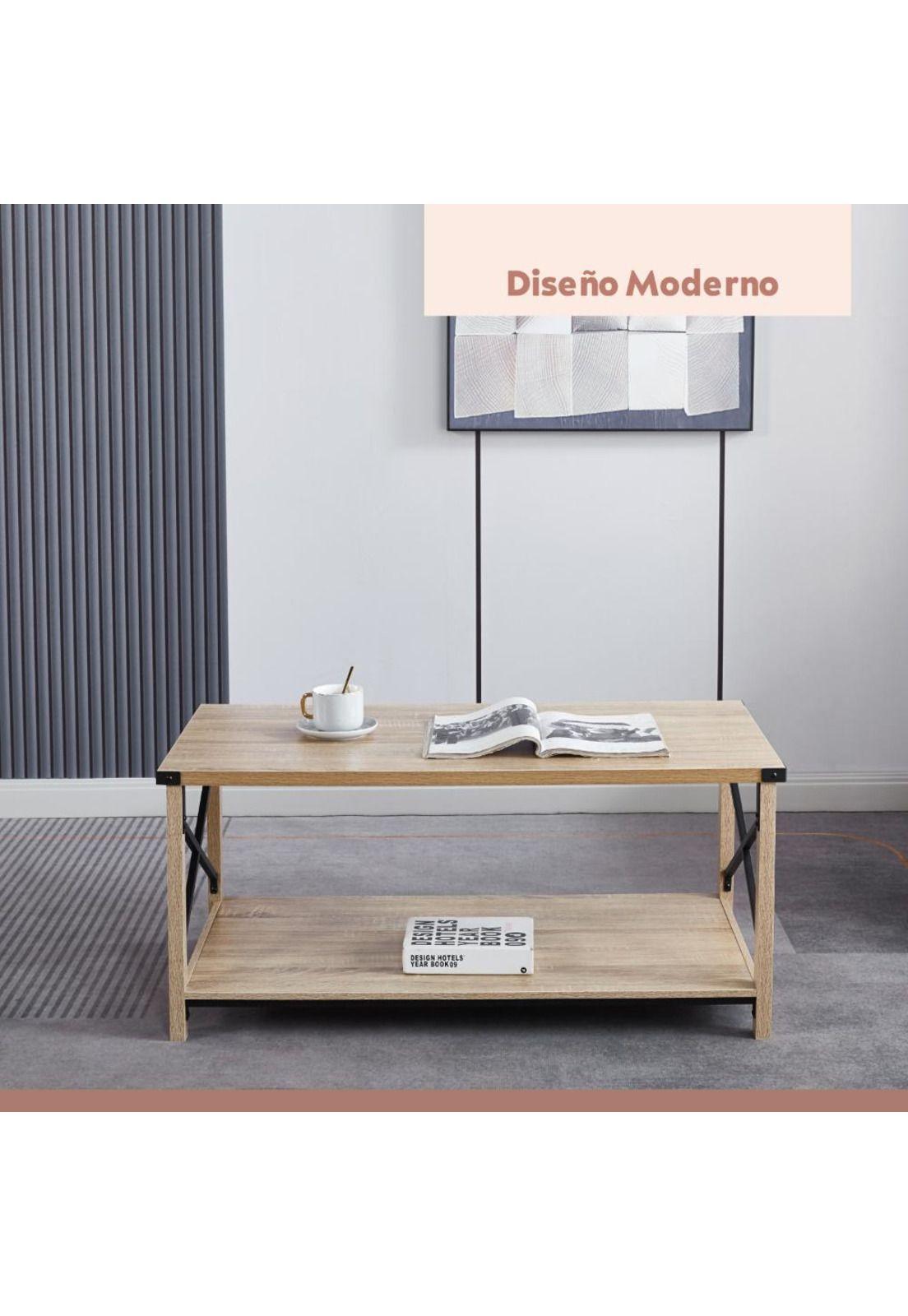 Mesa de Centro Cross - Madera-6