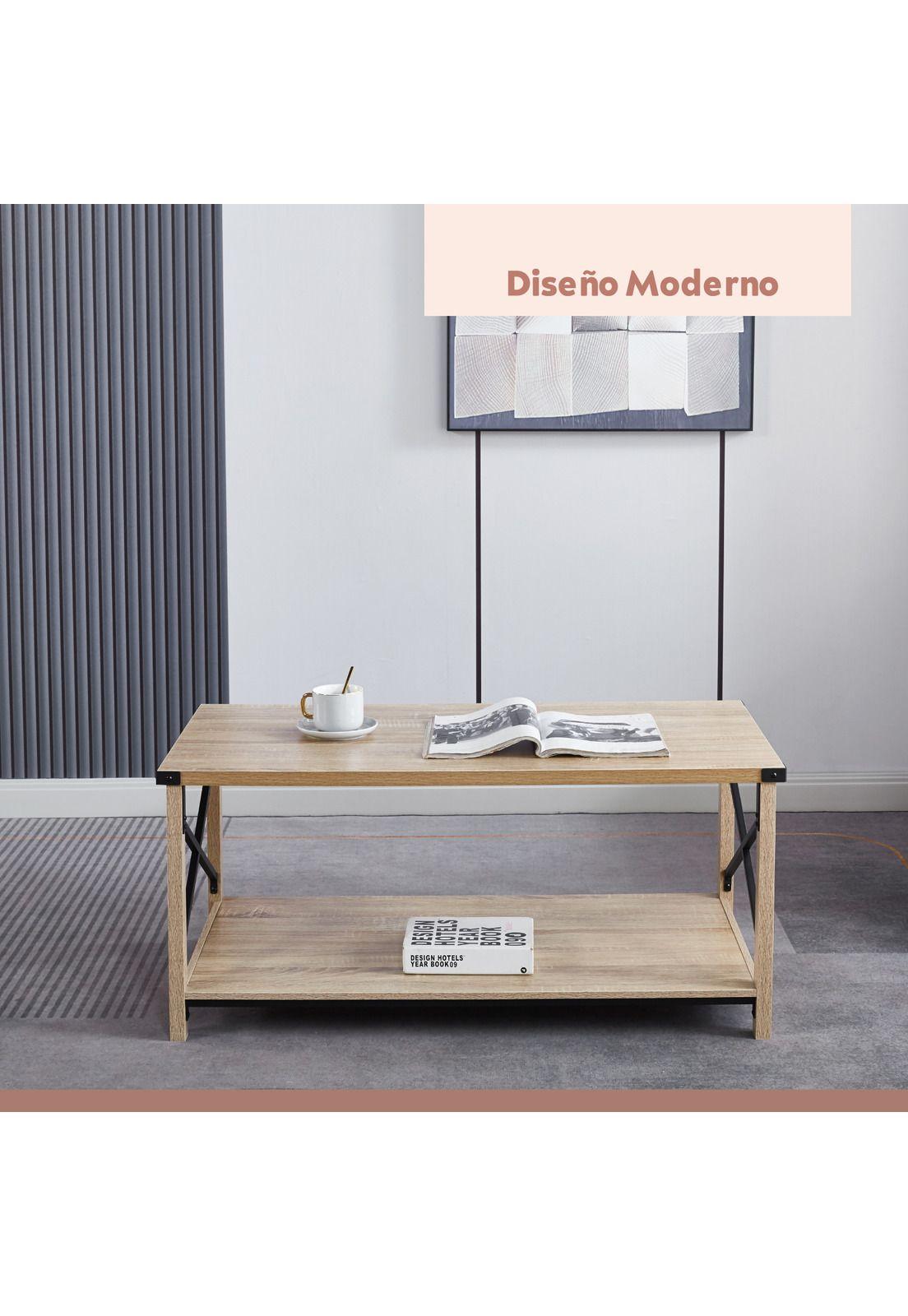 Mesa de Centro Cross - Madera-6