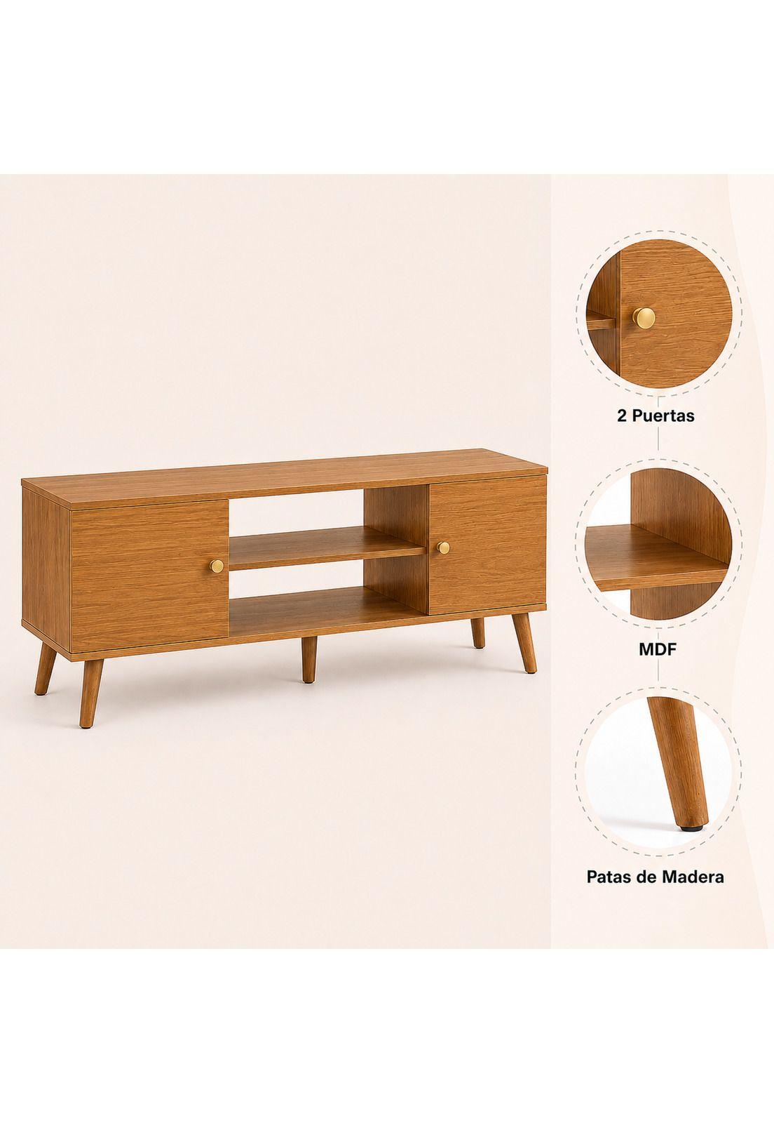 Rack de TV Atria - Rustica-4