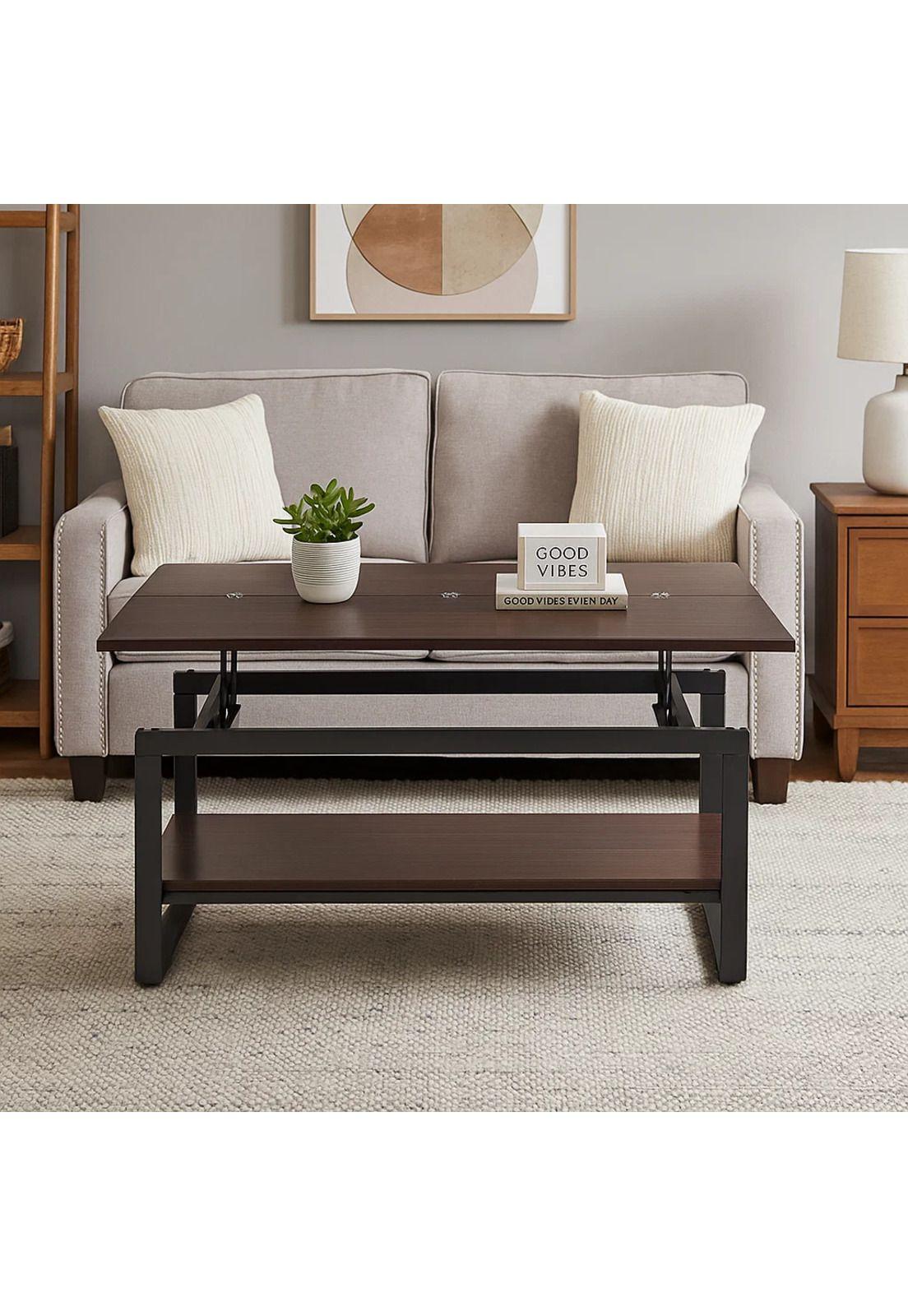 Mesa de Centro Sombra - Negra-2