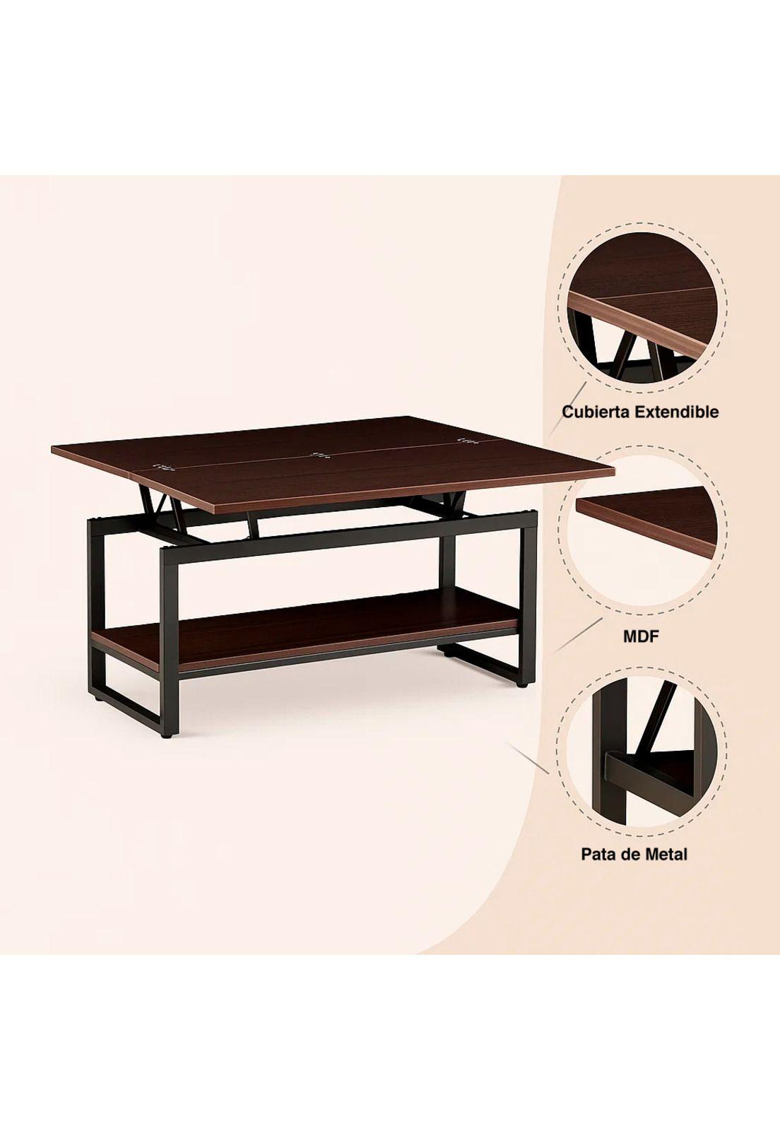 Mesa de Centro Sombra - Negra-4